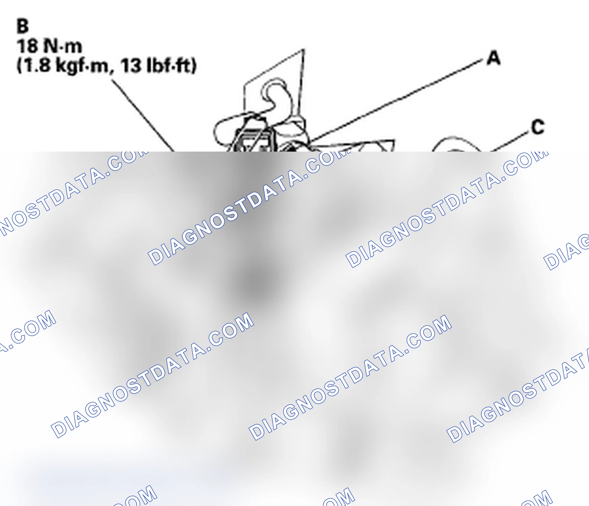 Scheme 210: ECT Sensor 1 Replacement