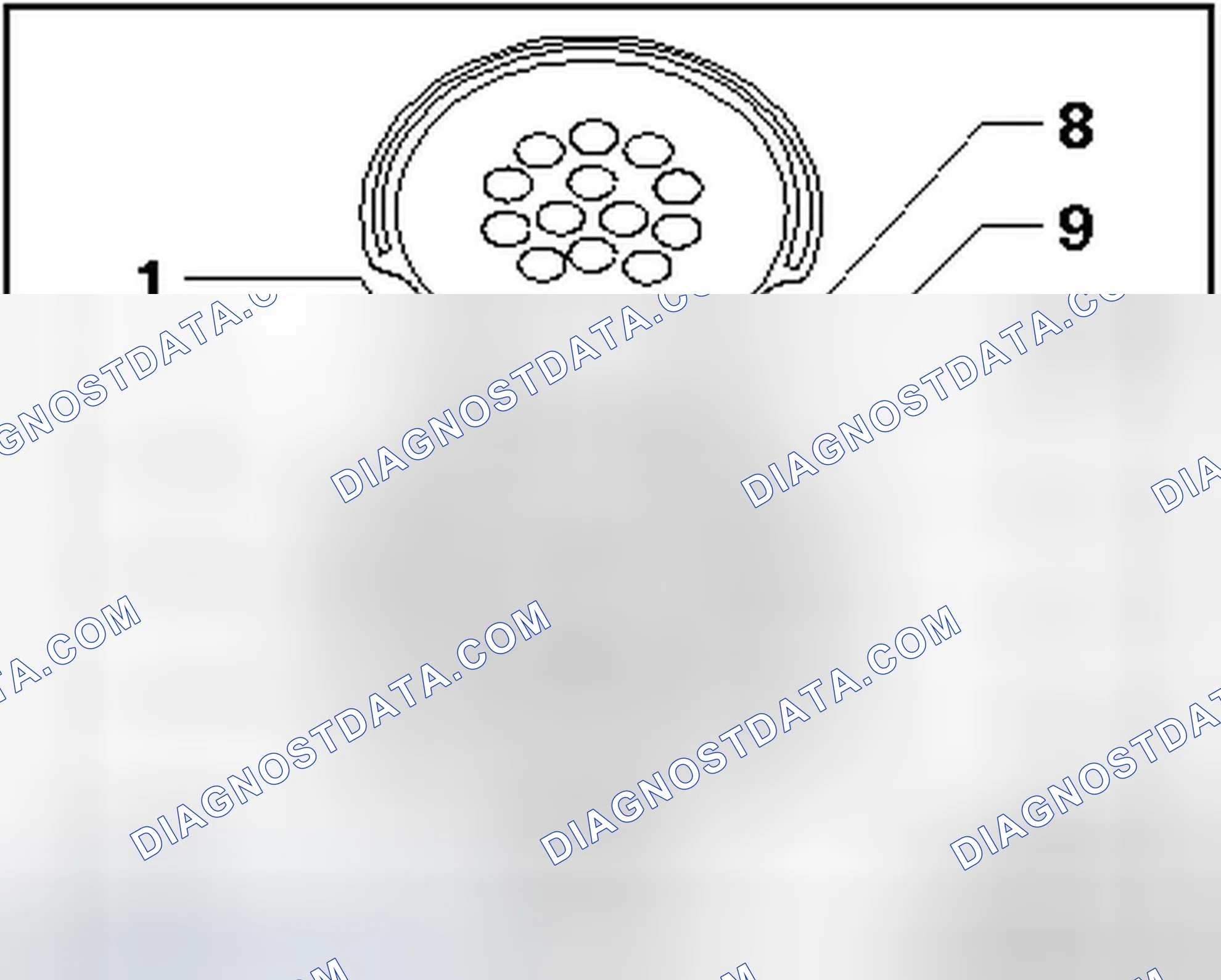 Scheme 1: 13-PIN TRAILER SOCKET