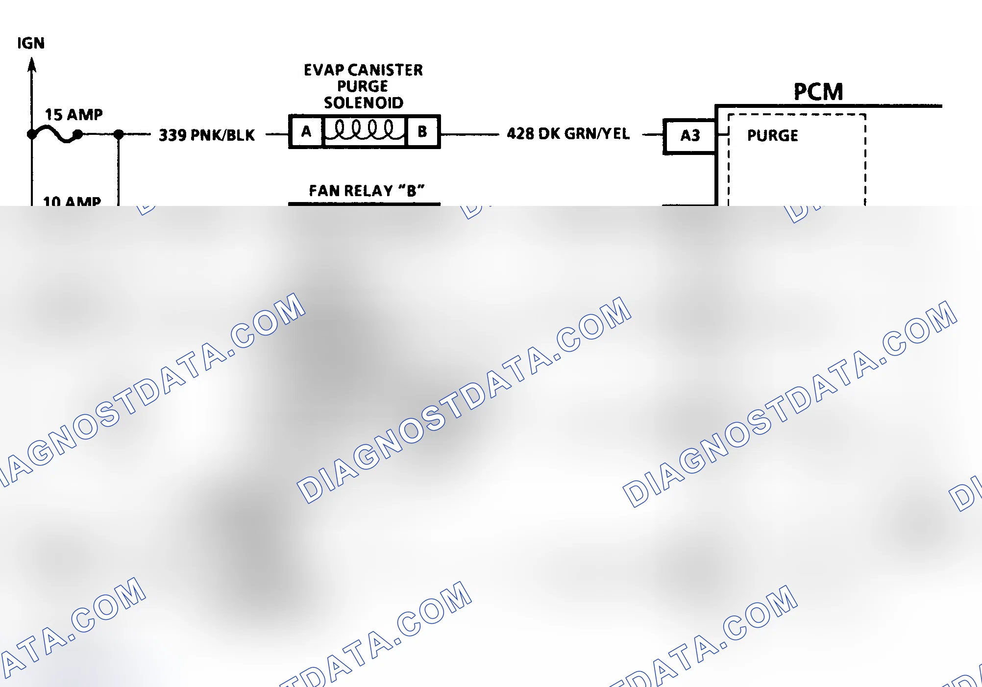 Scheme 185: CODE 26 - QUAD-DRIVER "A" ERROR (3.8L "W" BODY) (1 OF 4)
