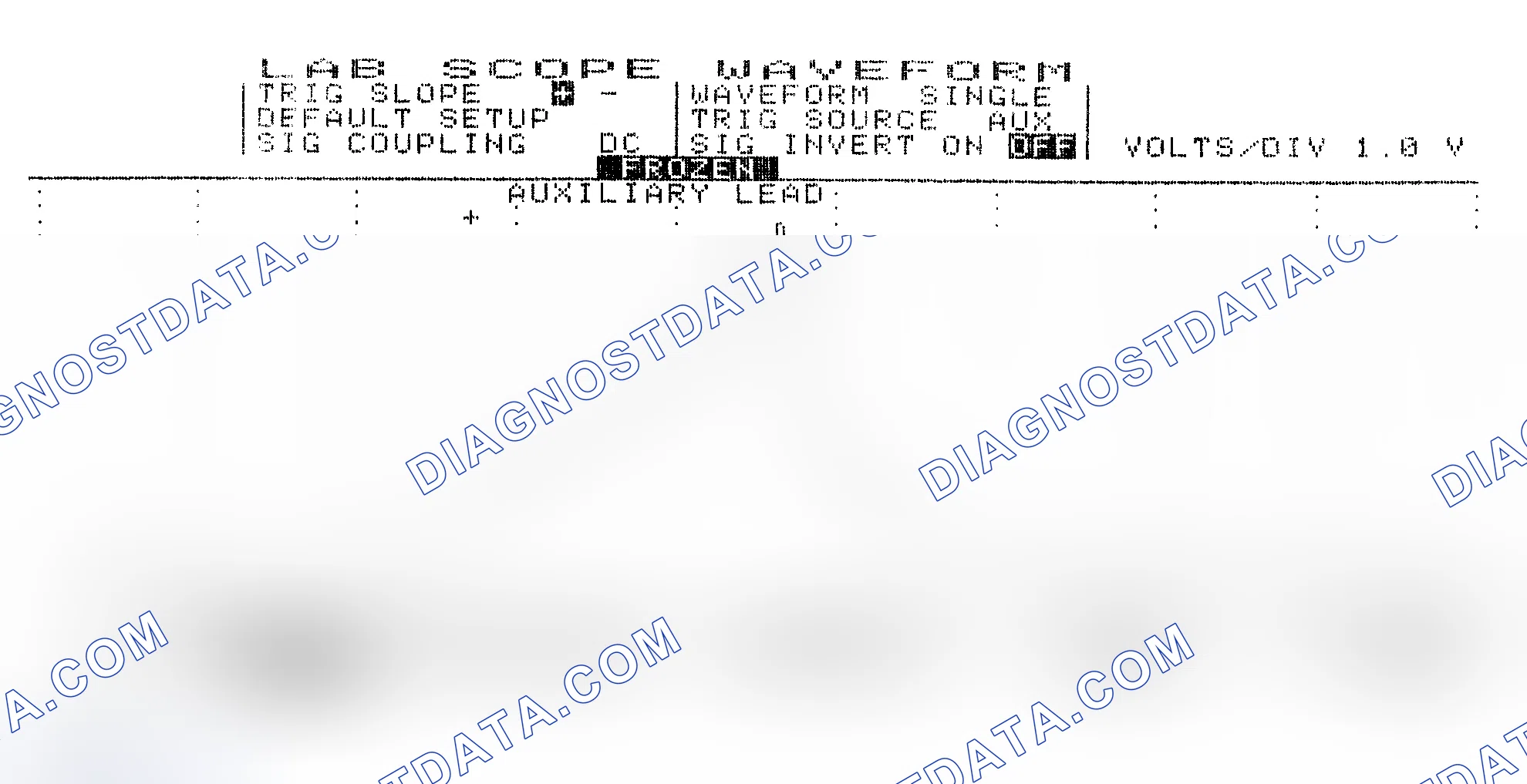 Scheme 19: Single Injector w/Excessive Current Flow - Current Pattern