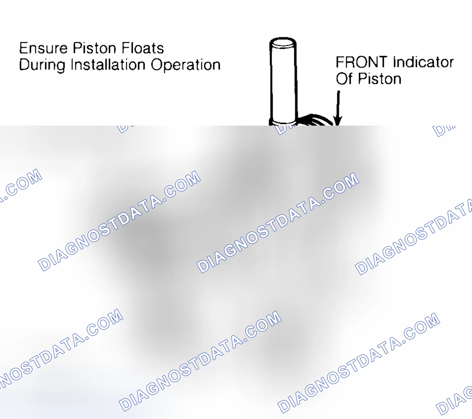 Scheme 12: Installing Typical Piston Pin