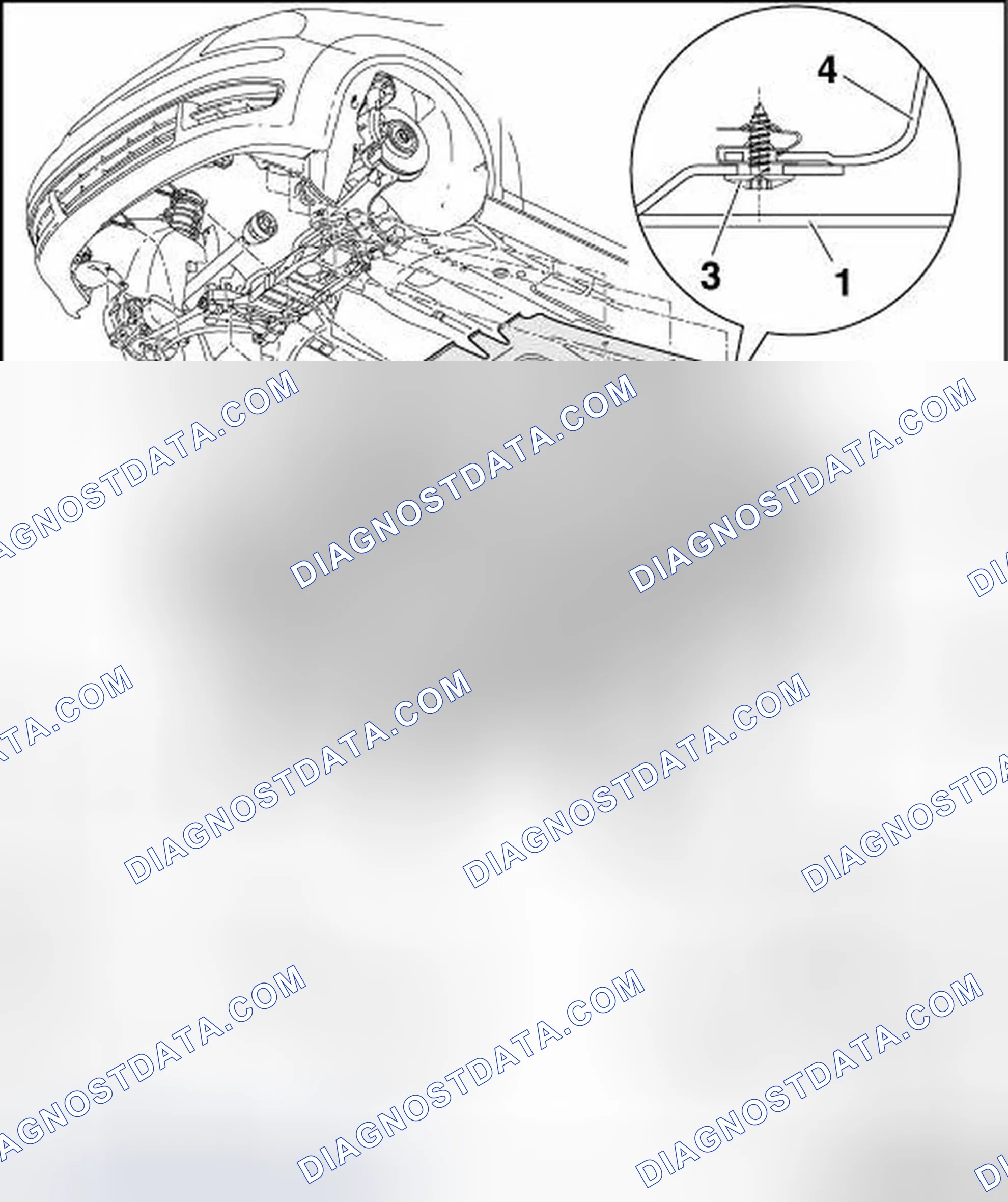 Scheme 33: ENGINE COMPARTMENT FRONT NOISE INSULATION COVER, REMOVING AND INSTALLING