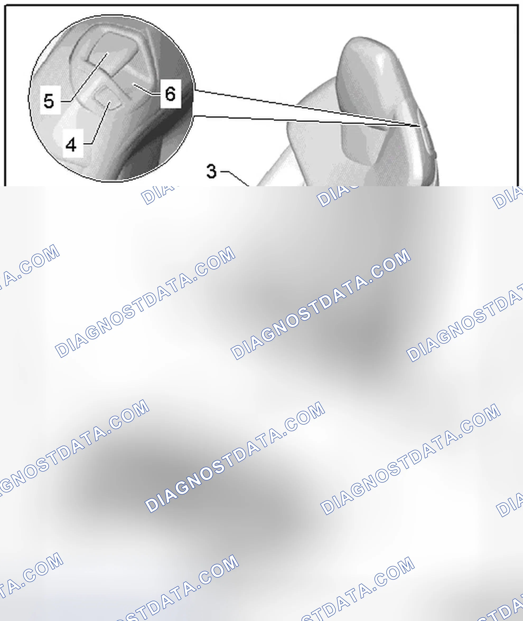 Scheme 109: FRONT BACKREST OVERVIEW