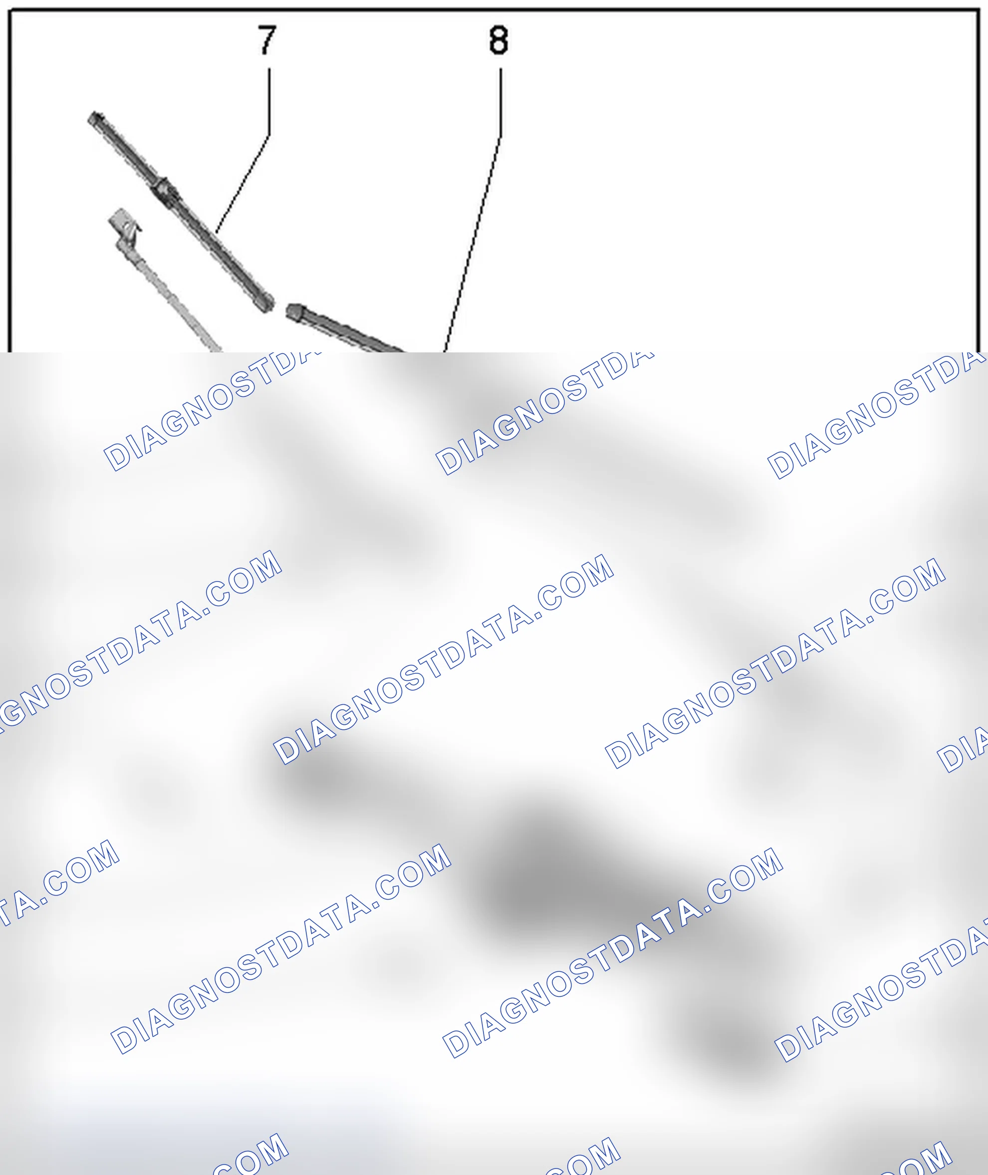 Scheme 14: WINDSHIELD WIPER SYSTEM OVERVIEW
