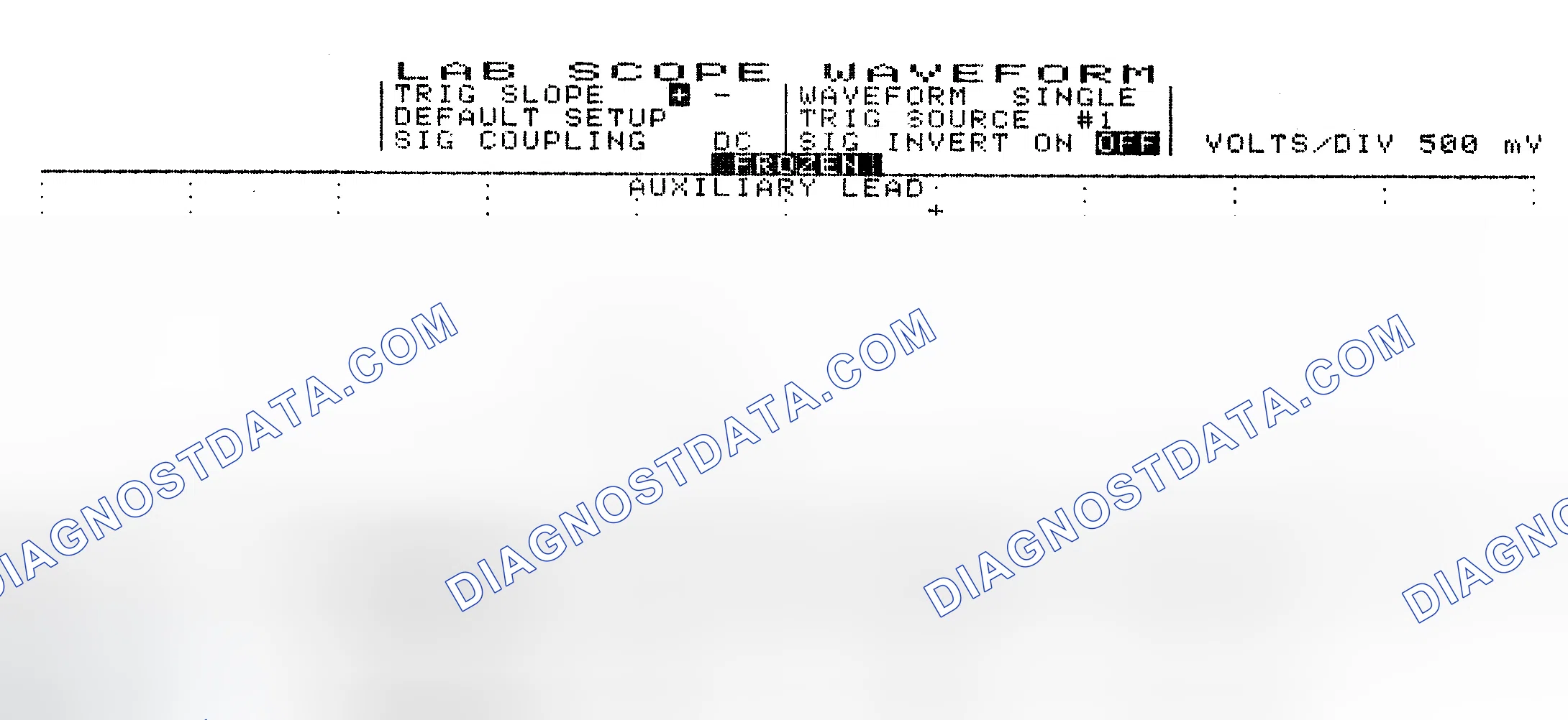 Scheme 10: Single Injector w/Excessive Current Flow - Current Pattern