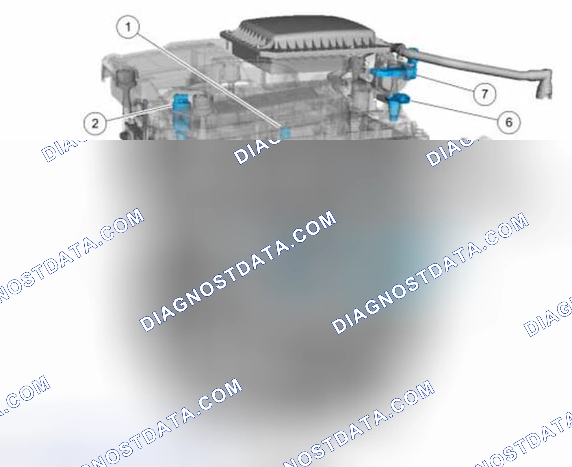 Scheme 1: LH Engine Sensor Locations