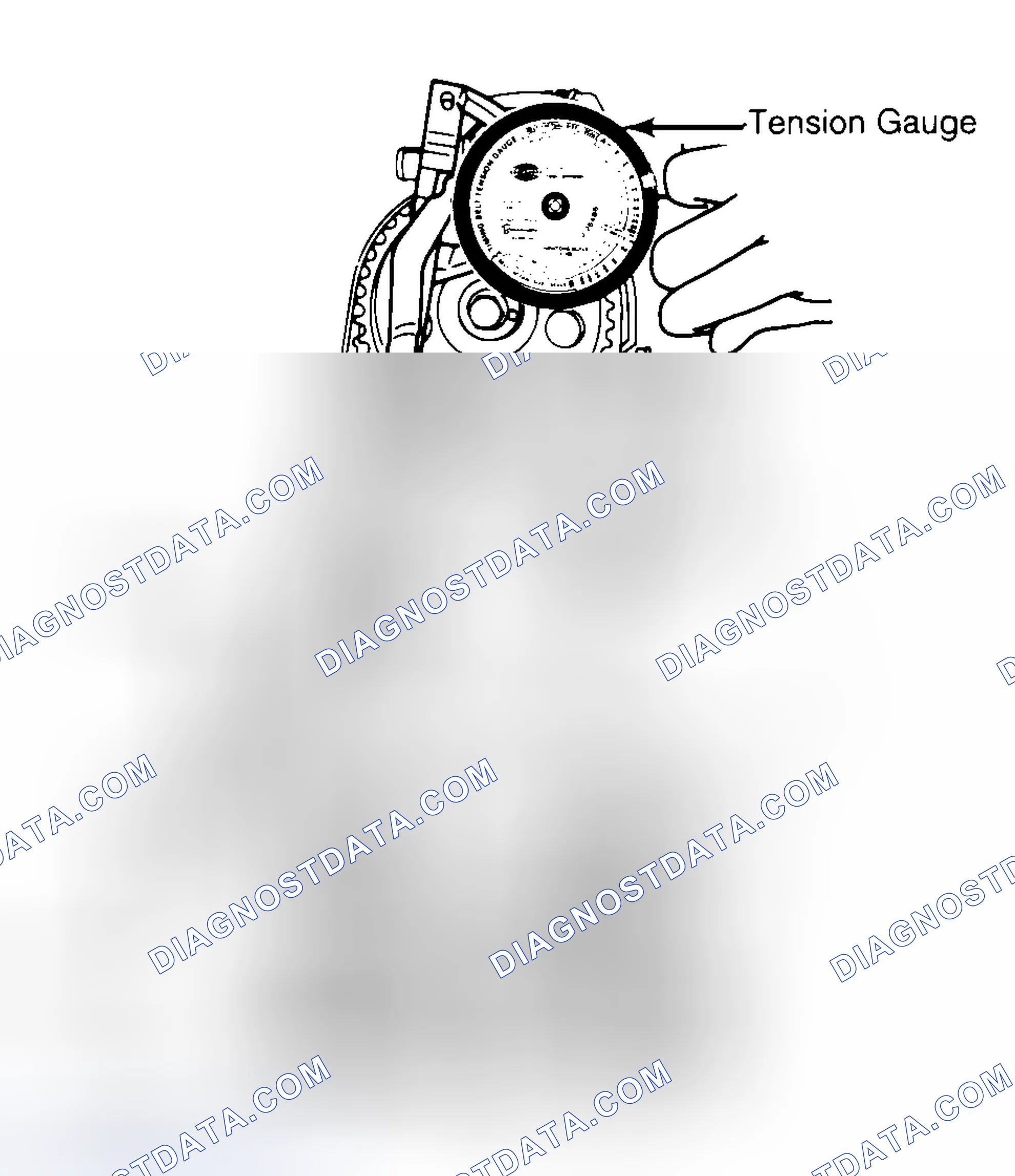 Scheme 3: Adjusting Typical Timing Belt Tension