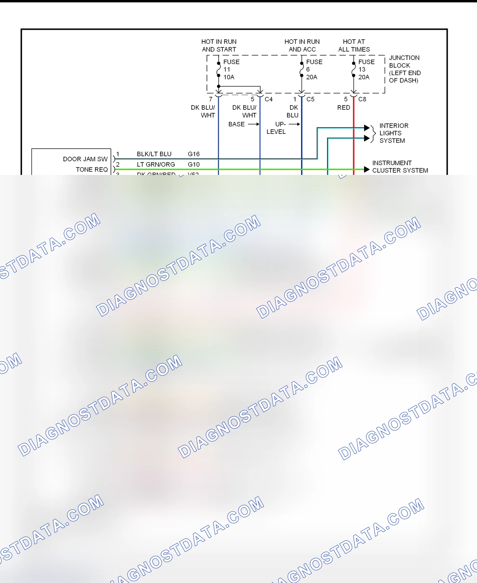 Scheme 78: BCM Wiring Diagram (Dakota)
