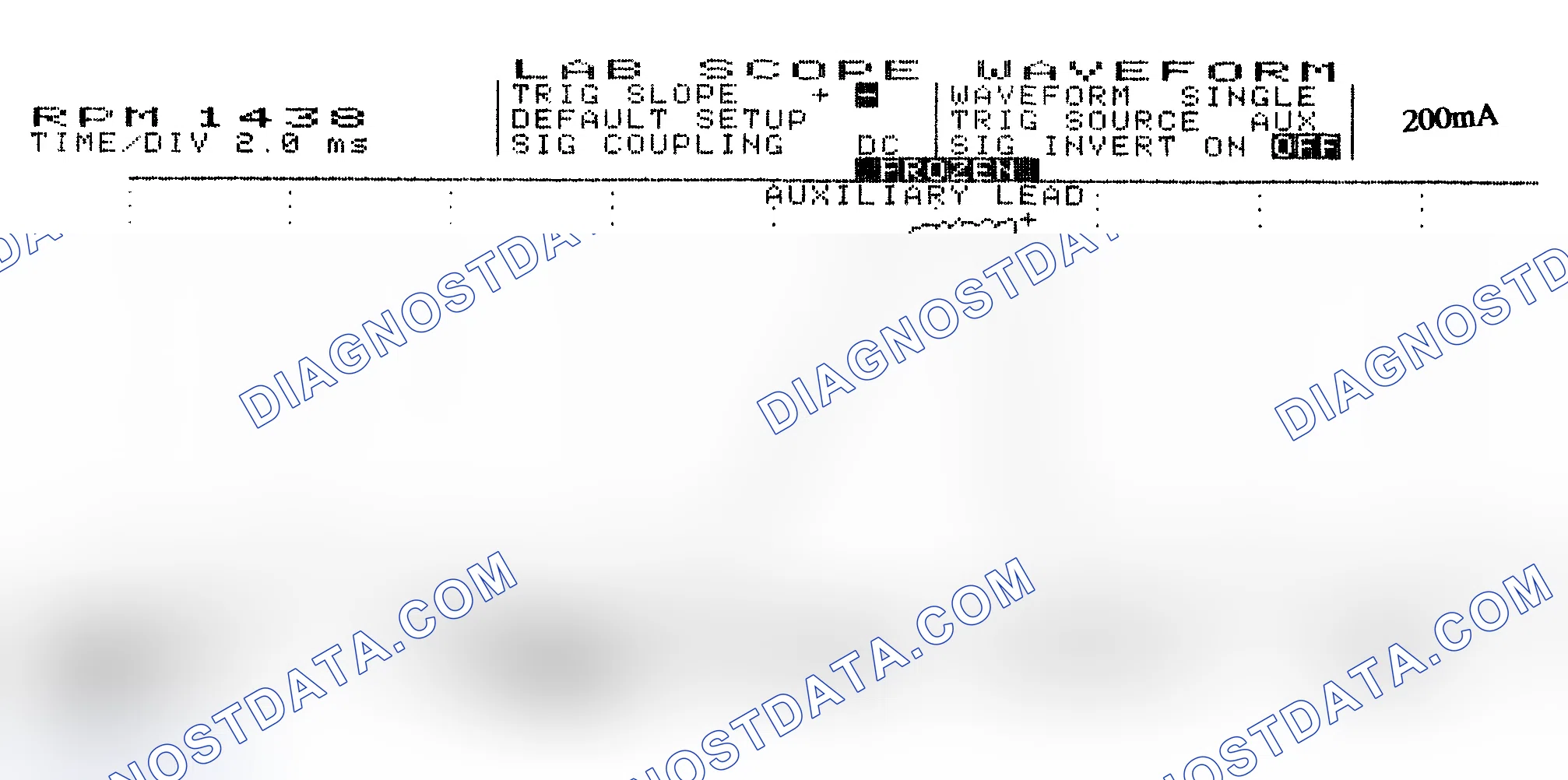 Scheme 15: Single Injector w/Normal Current Flow - Current Pattern