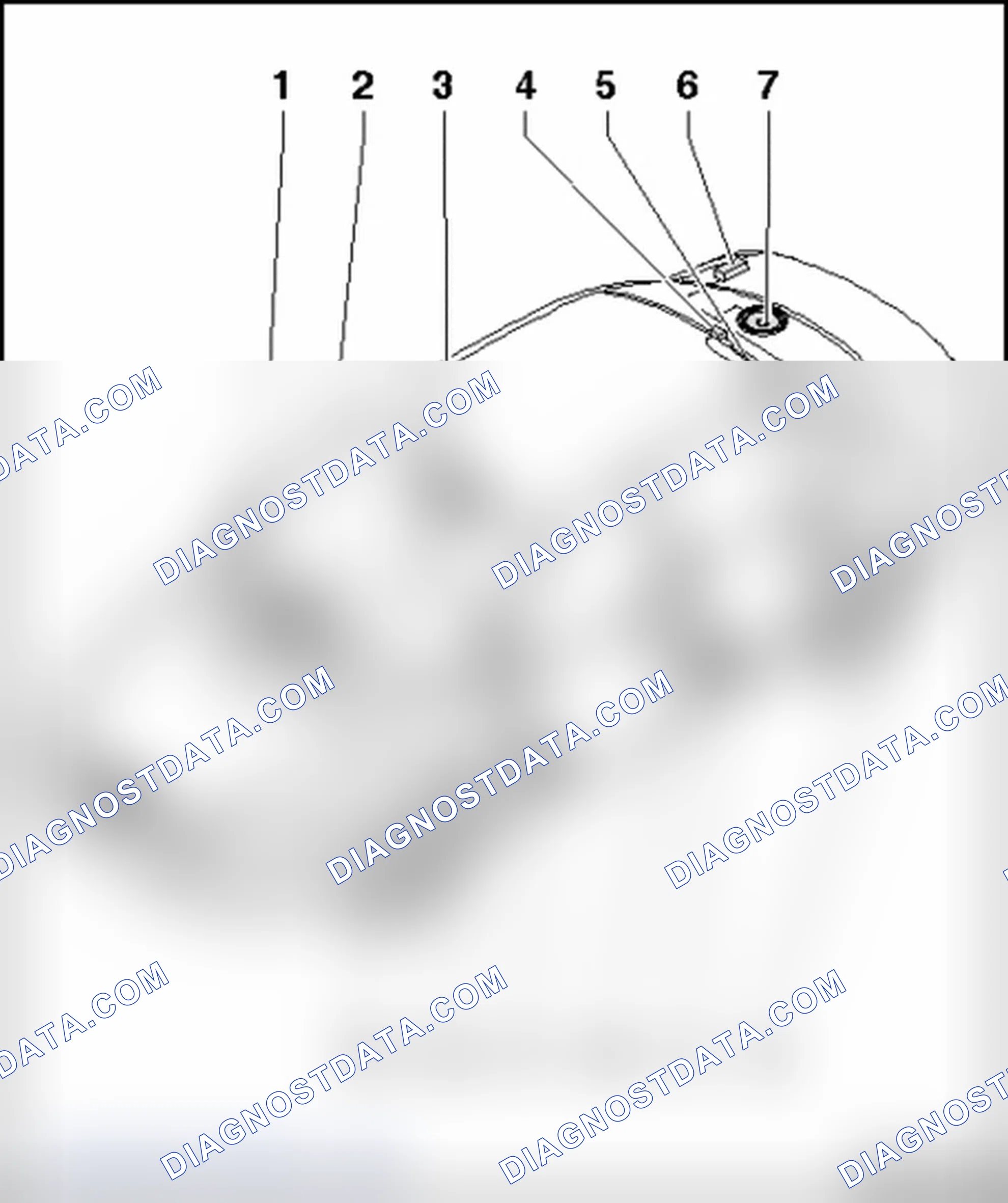 Scheme 133: Total overview - Sedan component locations