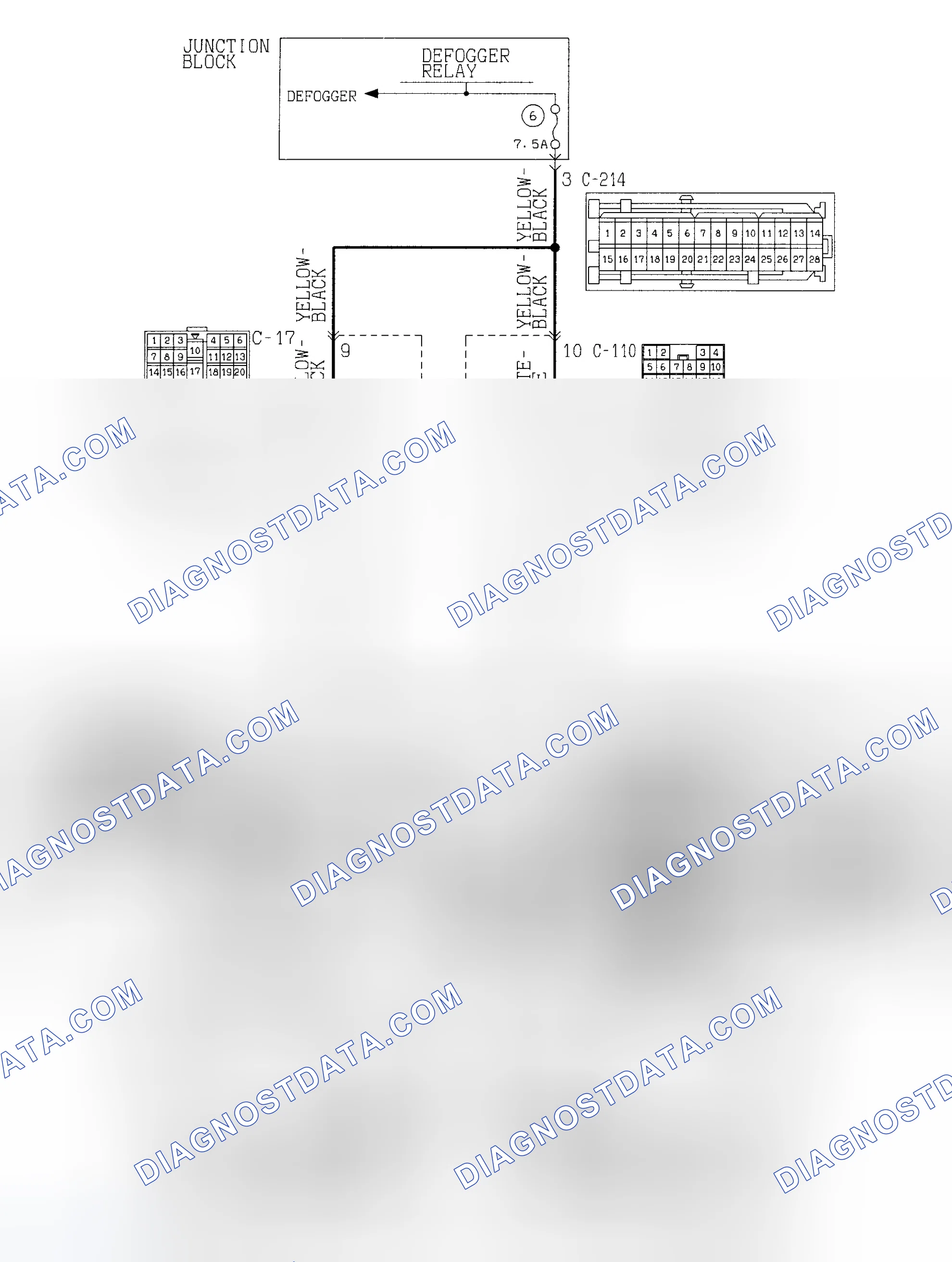 Scheme 10: Circuit Diagram & Connector Identification