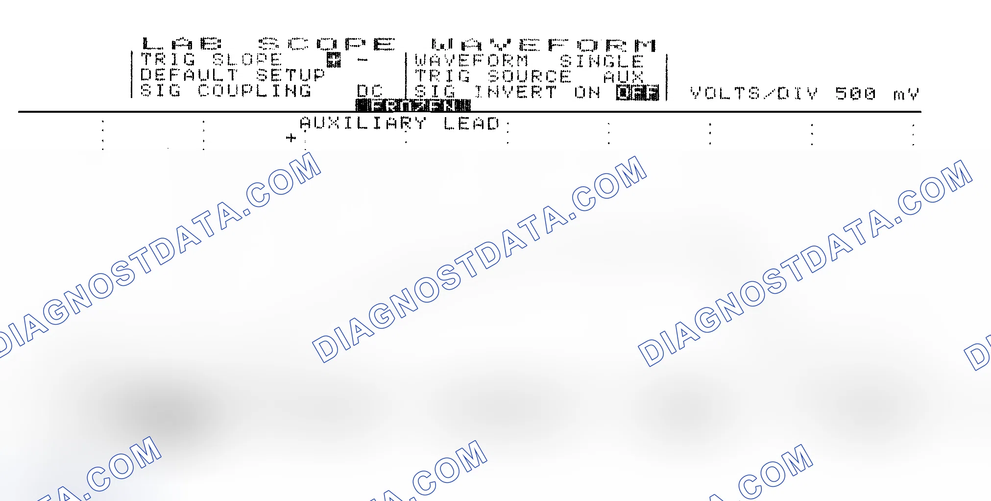 Scheme 14: Single Injector w/Excessive Current Flow - Current Pattern