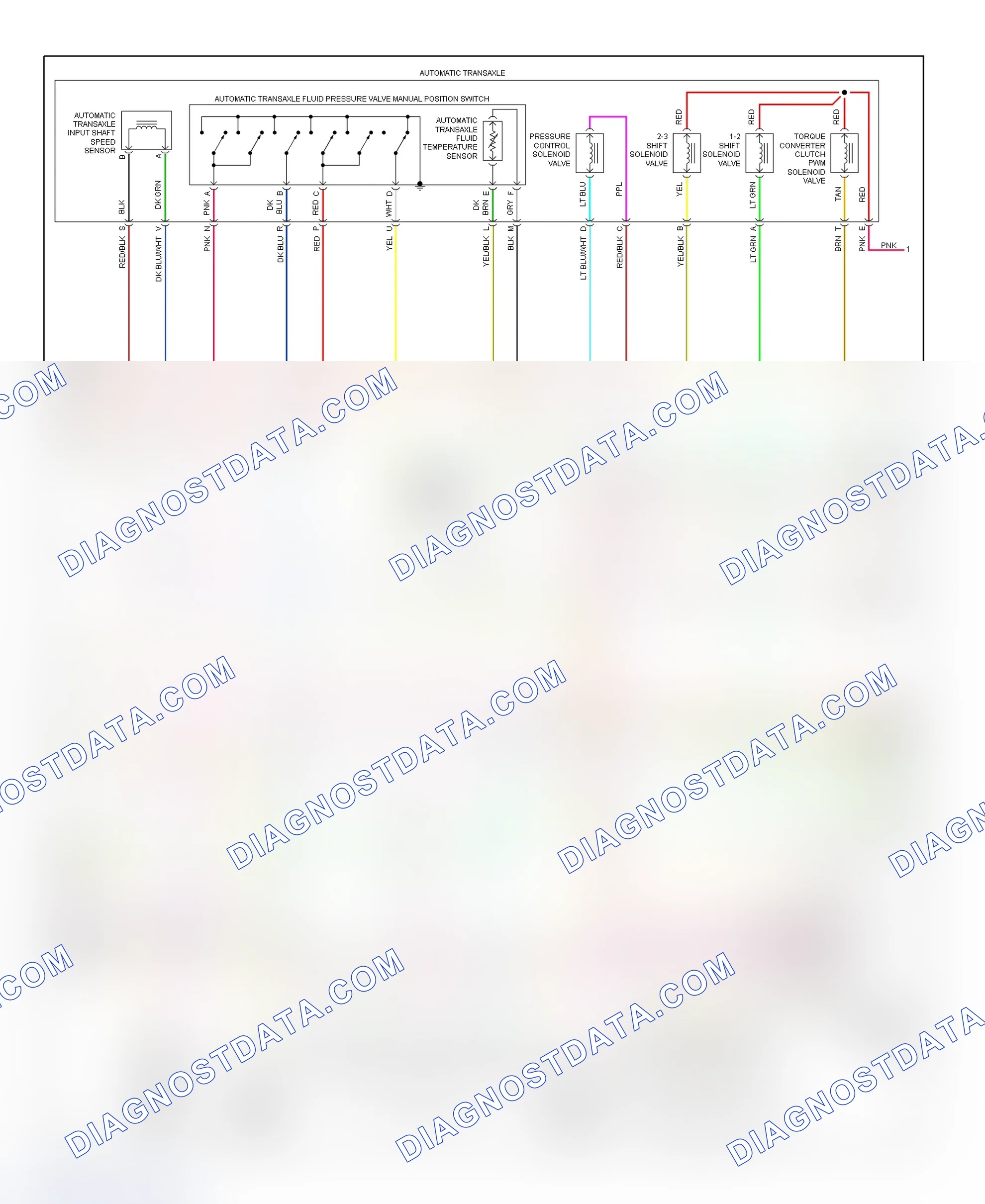 Scheme 42: PCM Wiring Diagram (Cavalier & Sunfire - 2.4L - 2 Of 3)