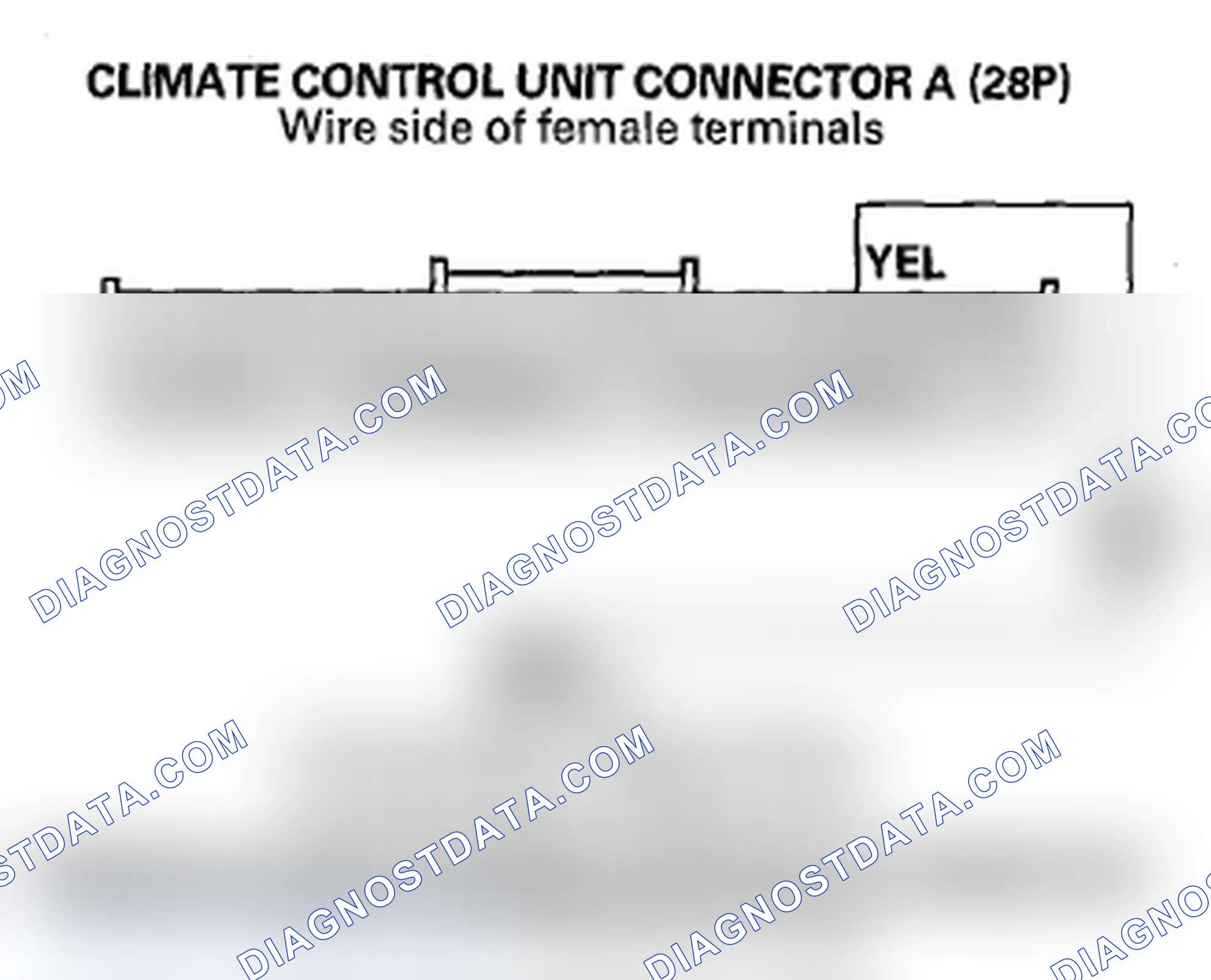Scheme 289: DTC B2986 or DTC indicator K and A/C ON: An Open in the Recirculation Control Motor Circuit