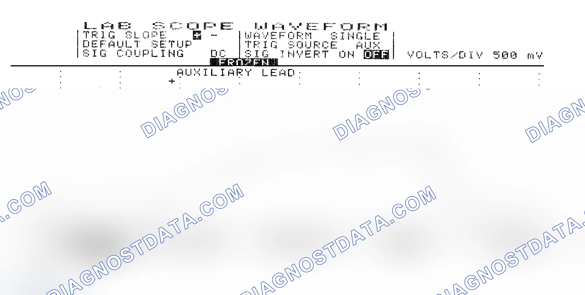 Scheme 14: Single Injector w/Excessive Current Flow - Current Pattern
