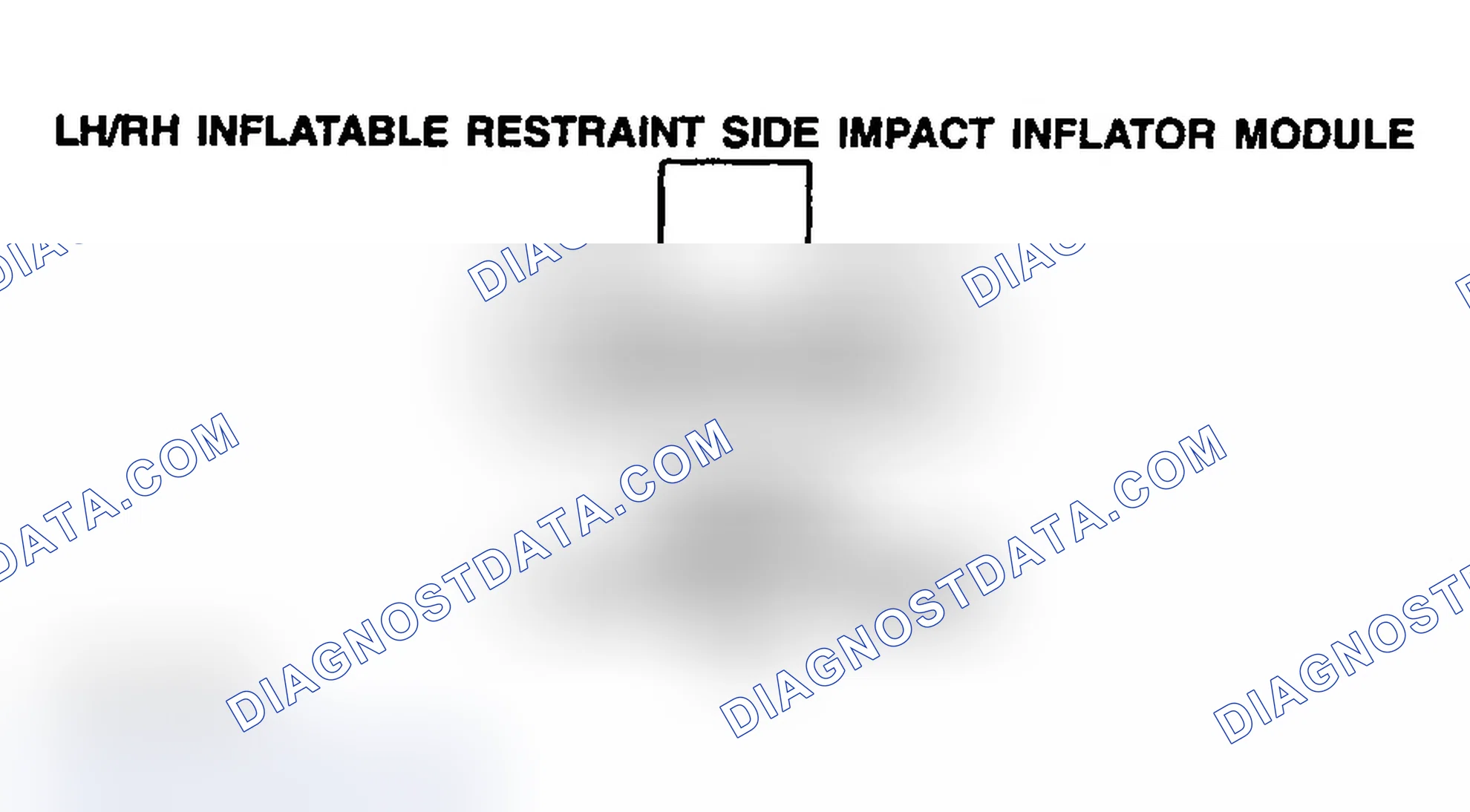 Scheme 152: INFLATABLE RESTRAINT SIDE IMPACT INFLATOR MODULE - LEFT & RIGHT-HAND