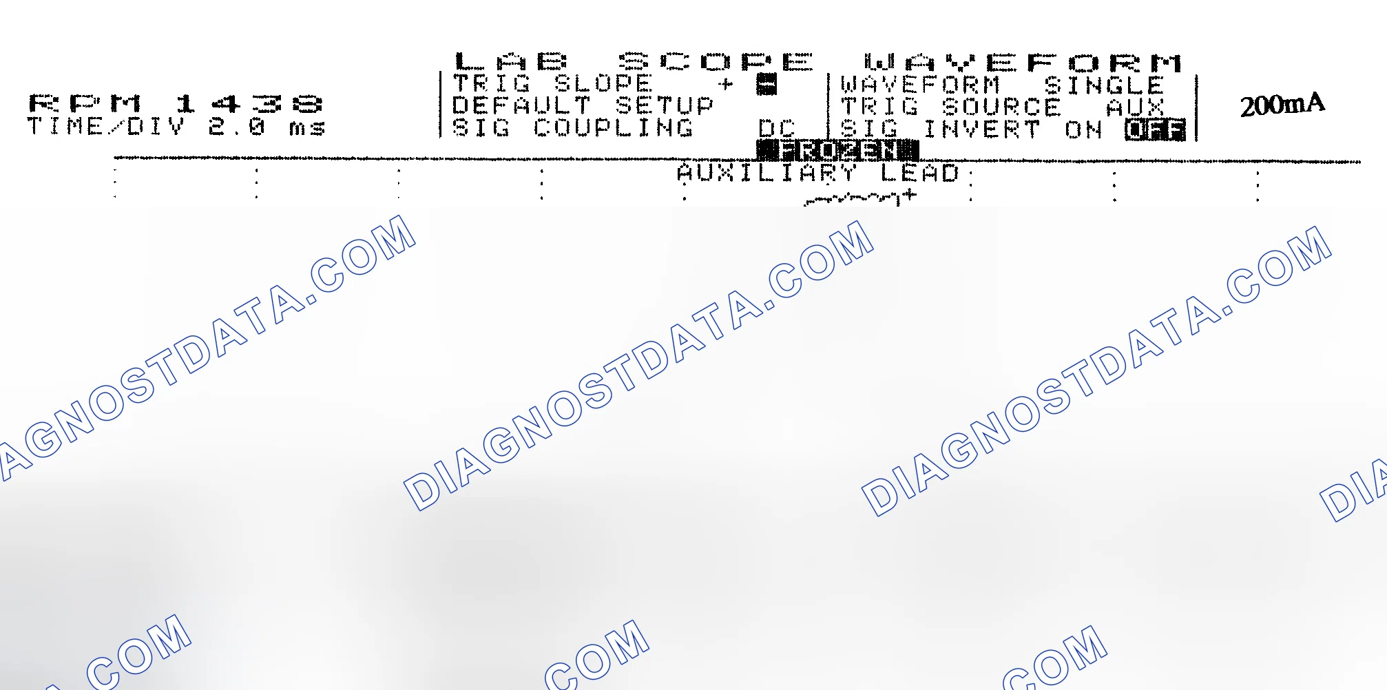 Scheme 15: Single Injector w/Normal Current Flow - Current Pattern