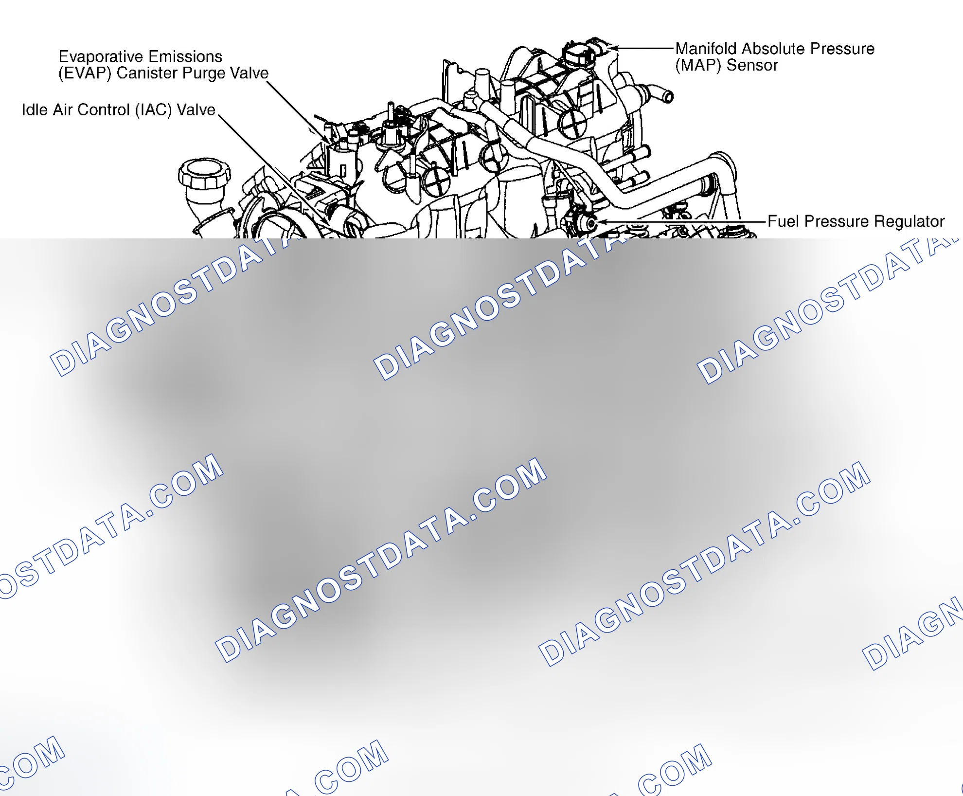 Scheme 18: Left Side Of Engine (4.8L VIN V, 5.3L VIN T & 6.0L VIN U)