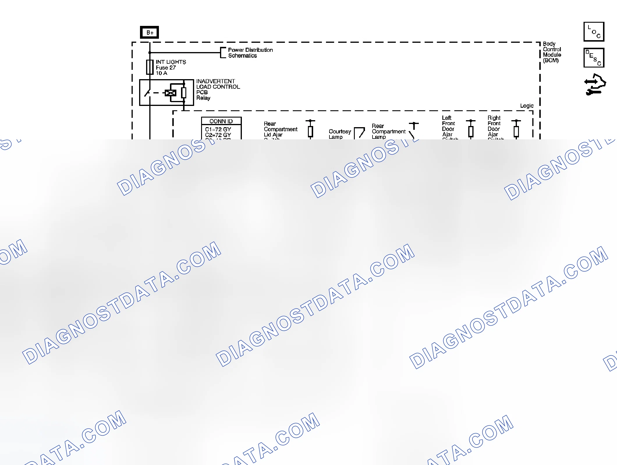 Scheme 6: Interior Lights Schematics