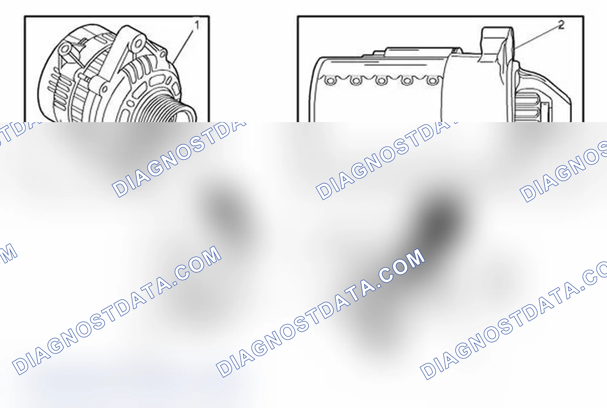 Scheme 3: Engine Electrical Component Views