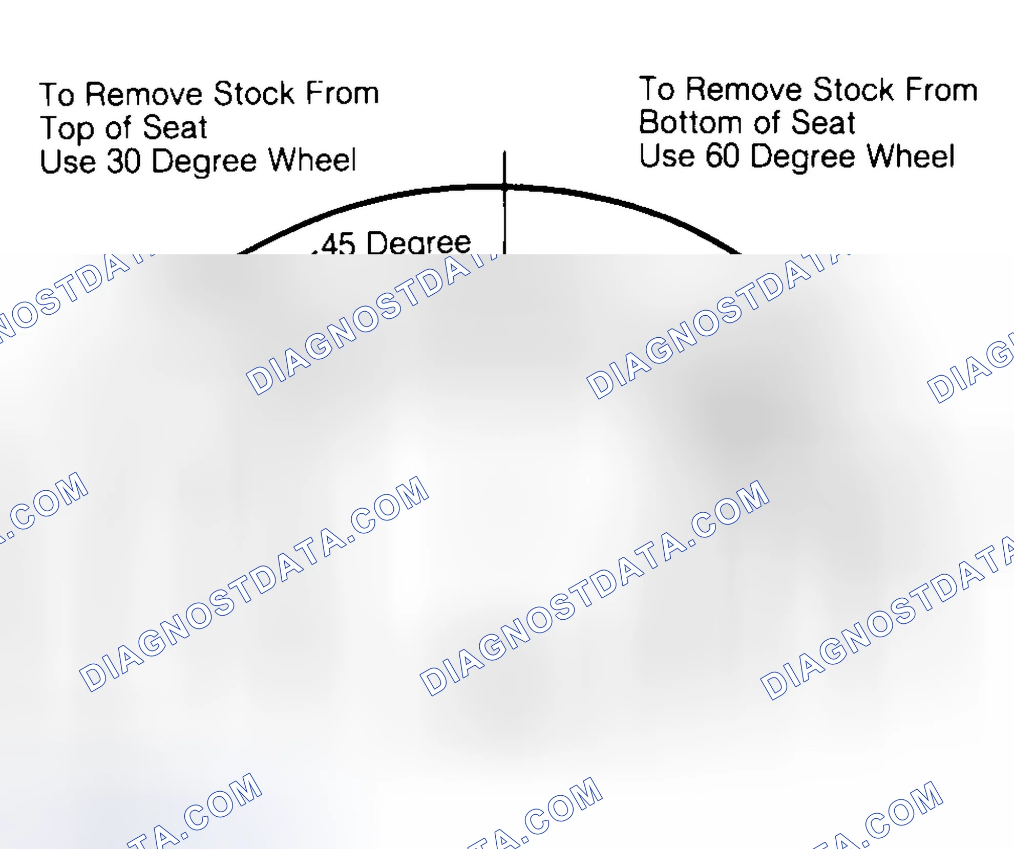 Scheme 19: Adjusting Valve Seat Width