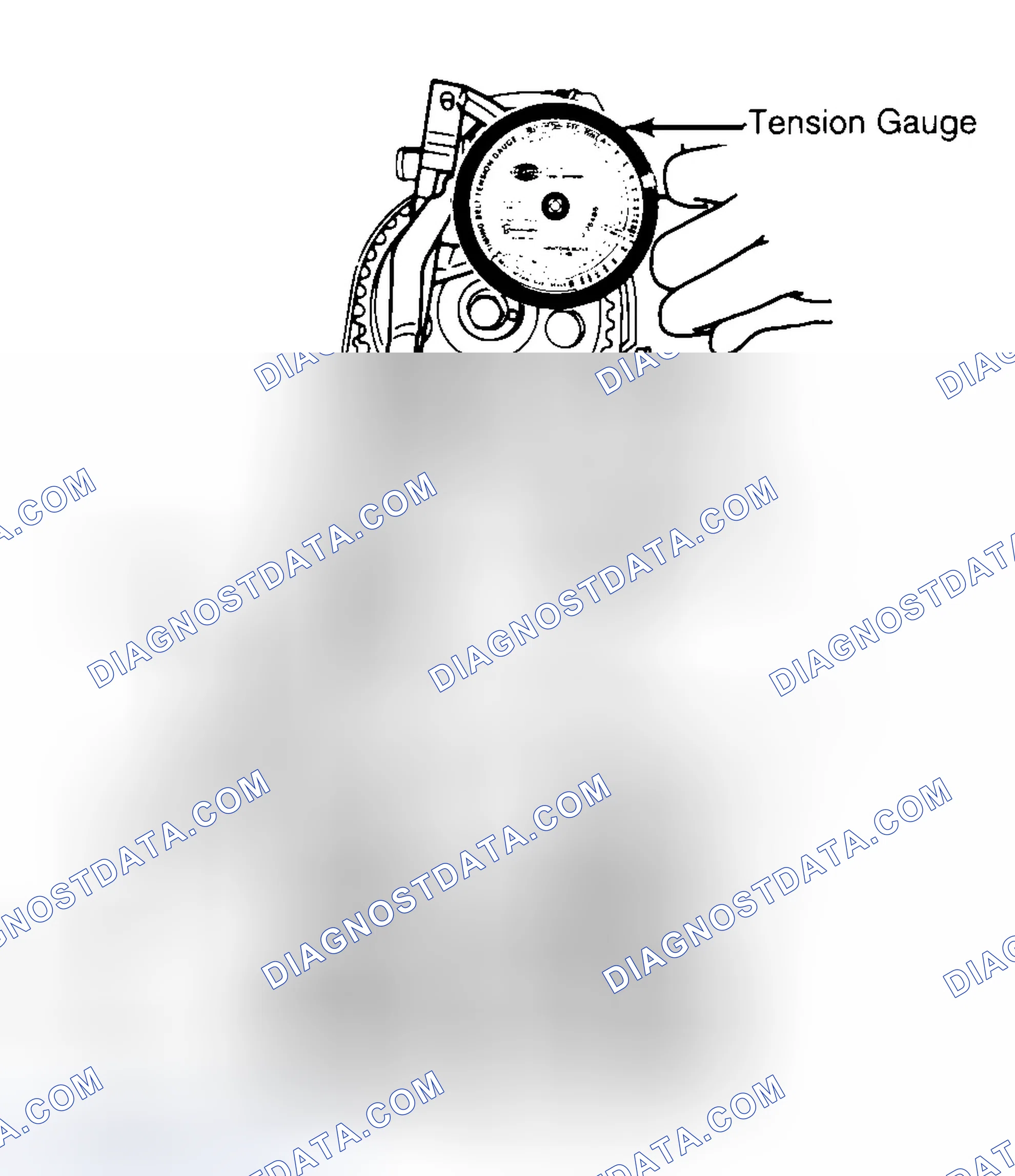 Scheme 3: Adjusting Typical Timing Belt Tension