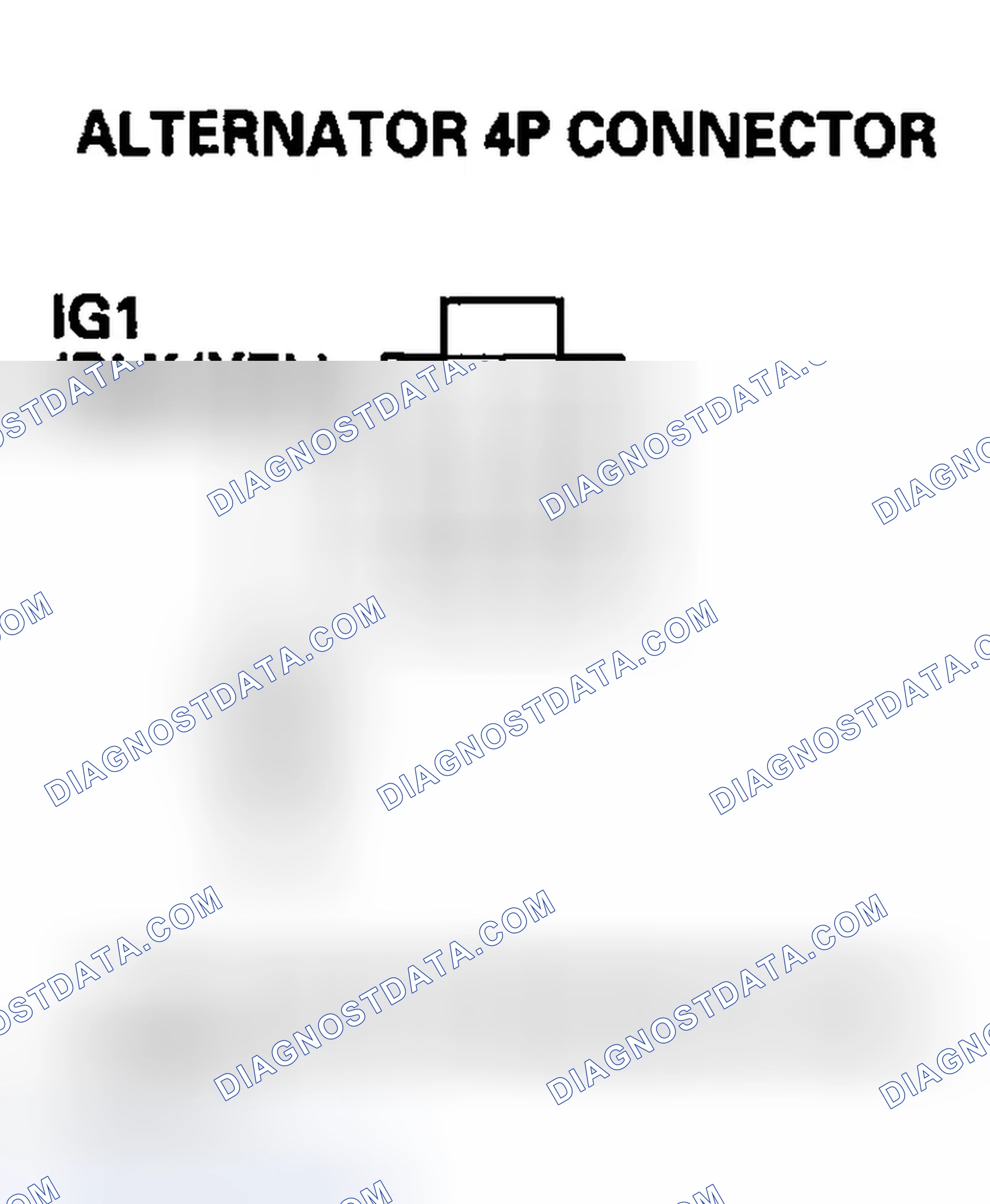 Scheme 11: DTC P16BC: Alternator FR Terminal Circuit/IGP Circuit Low Voltage