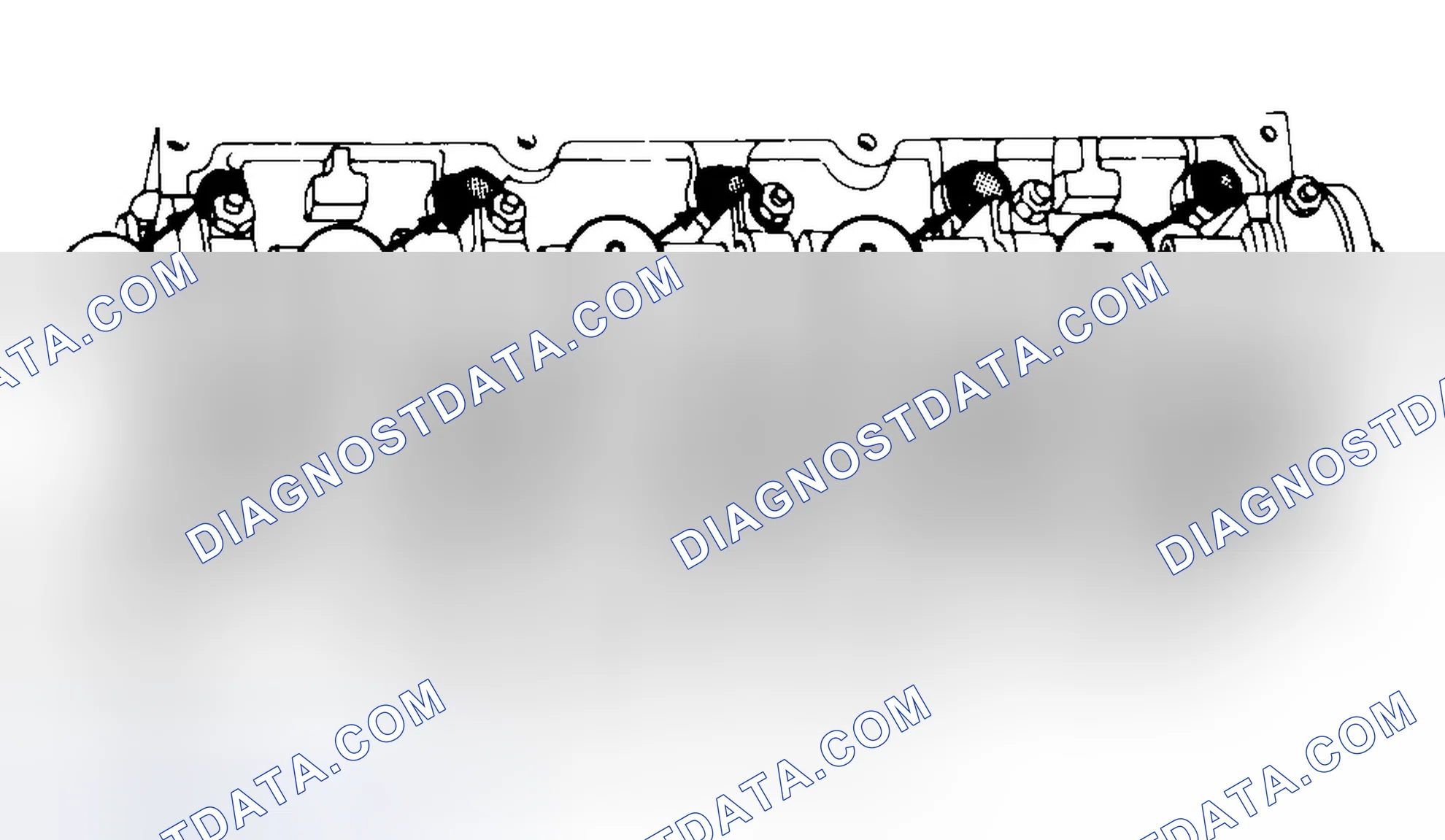 Scheme 7: Typical Cylinder Head Tightening or Loosening Sequence