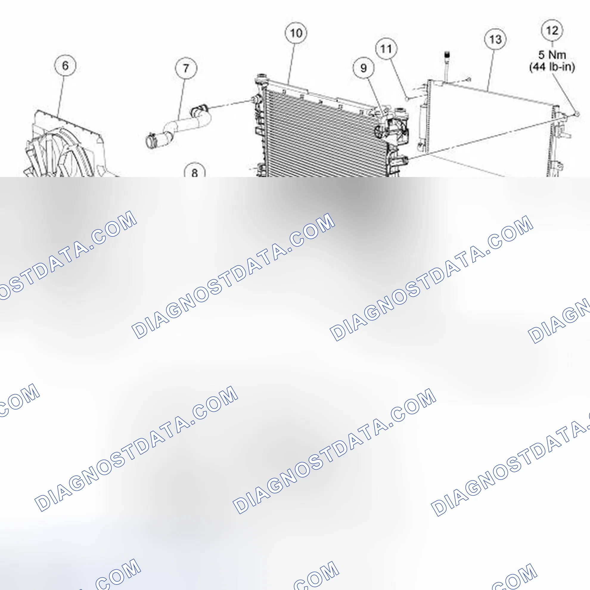 Scheme 1: Radiator and Cooling Fan