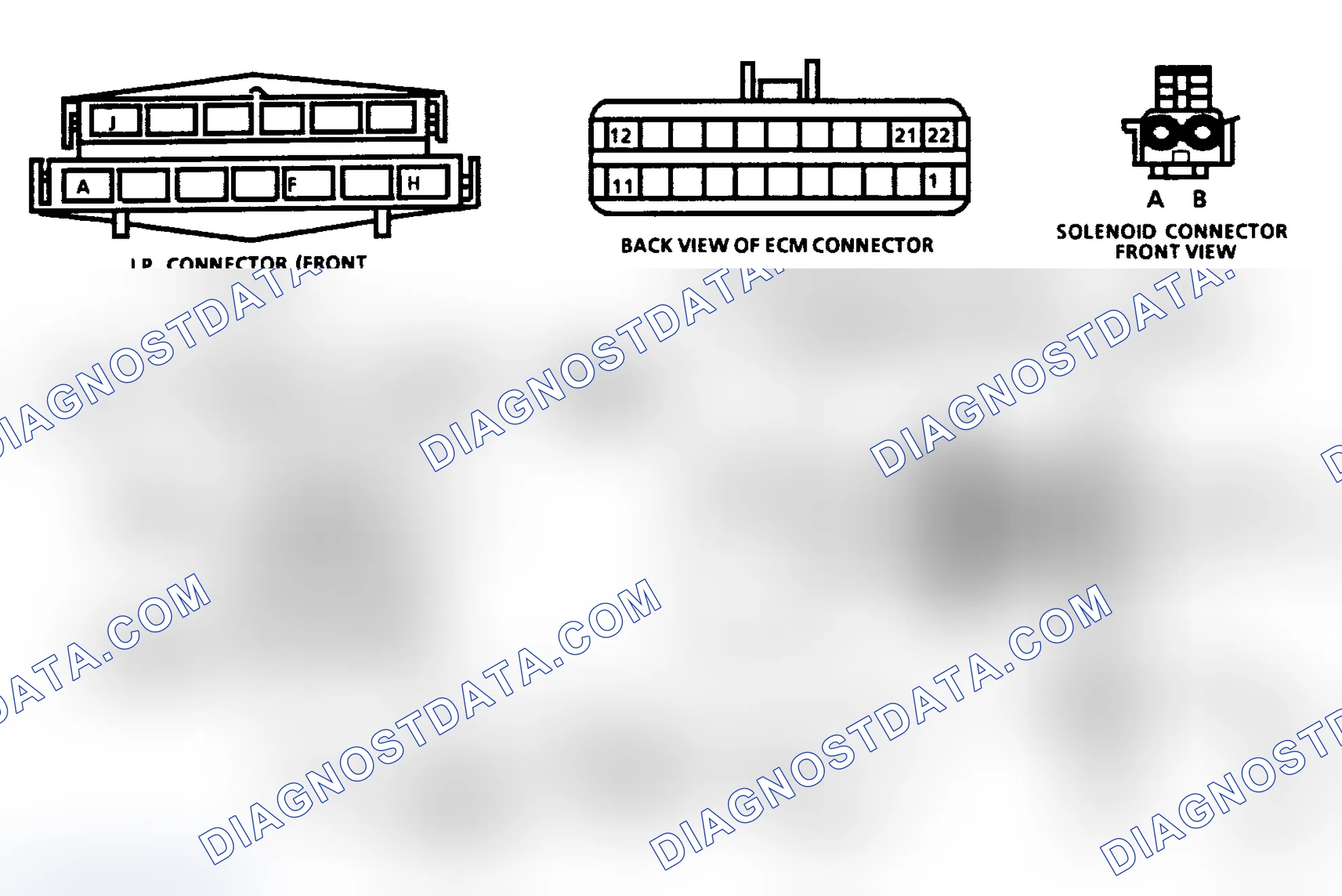 Scheme 412: Code 53 - EGR Control Error (5.0L VIN G & H) Schematic