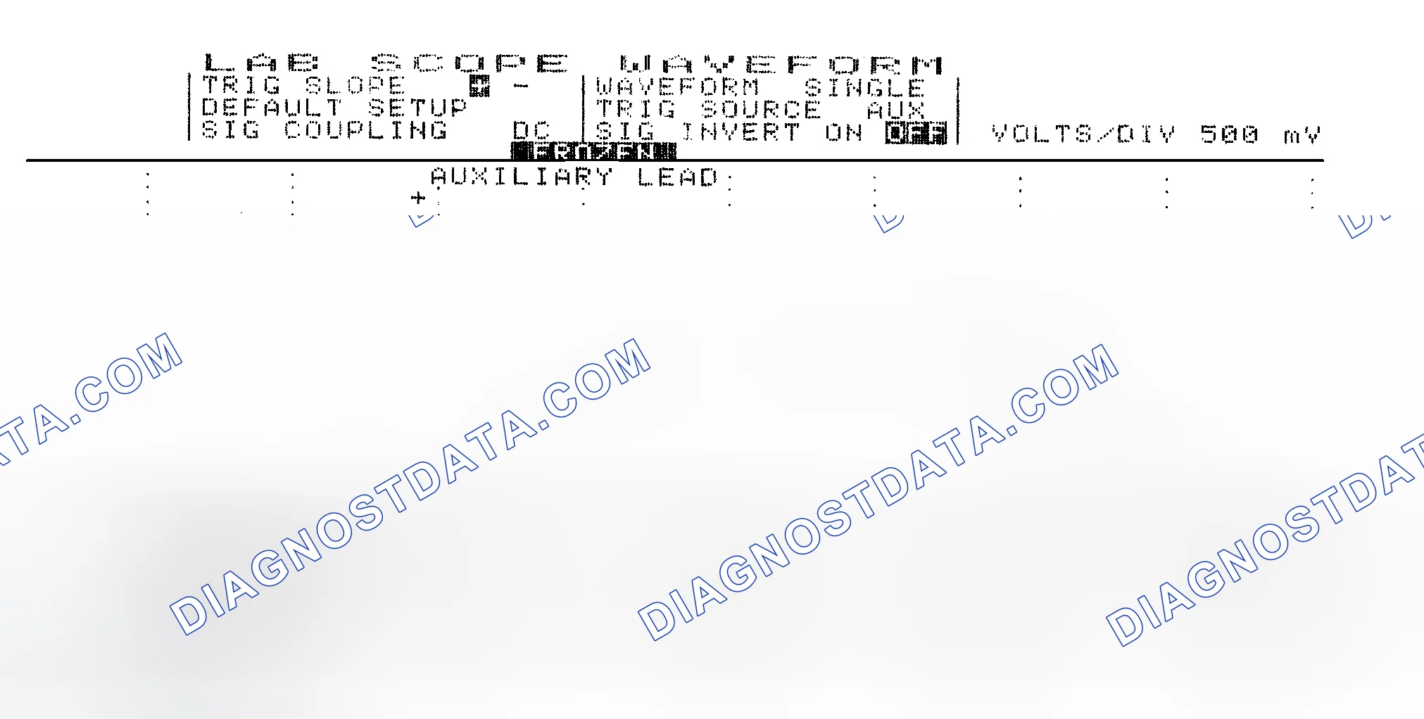 Scheme 14: Single Injector w/Excessive Current Flow - Current Pattern