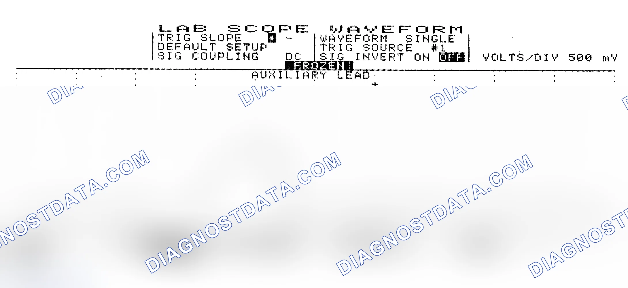 Scheme 10: Single Injector w/Excessive Current Flow - Current Pattern
