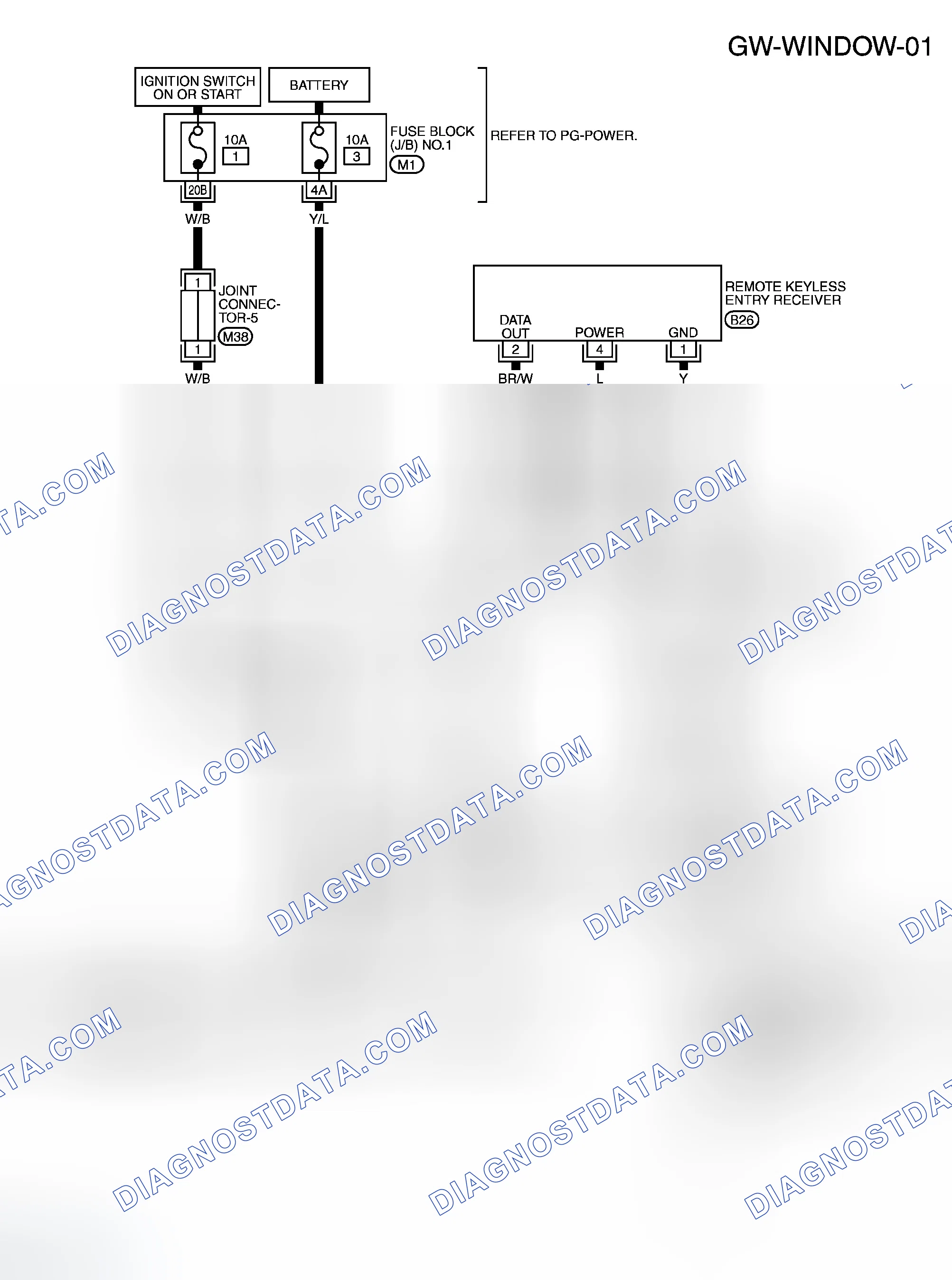 Scheme 6: Wiring Diagram - WINDOW