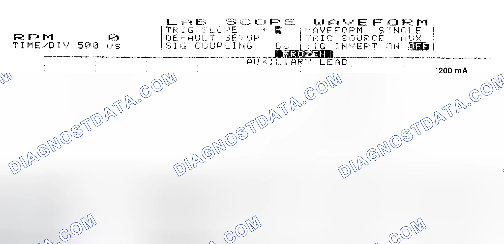 Scheme 17: Single Injector w/Normal Current Flow - Current Pattern