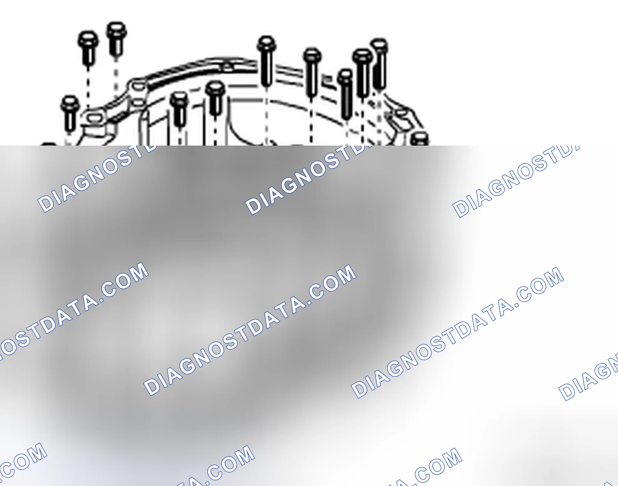 Scheme 161: Torque Converter Housing Disassembly and Assembly