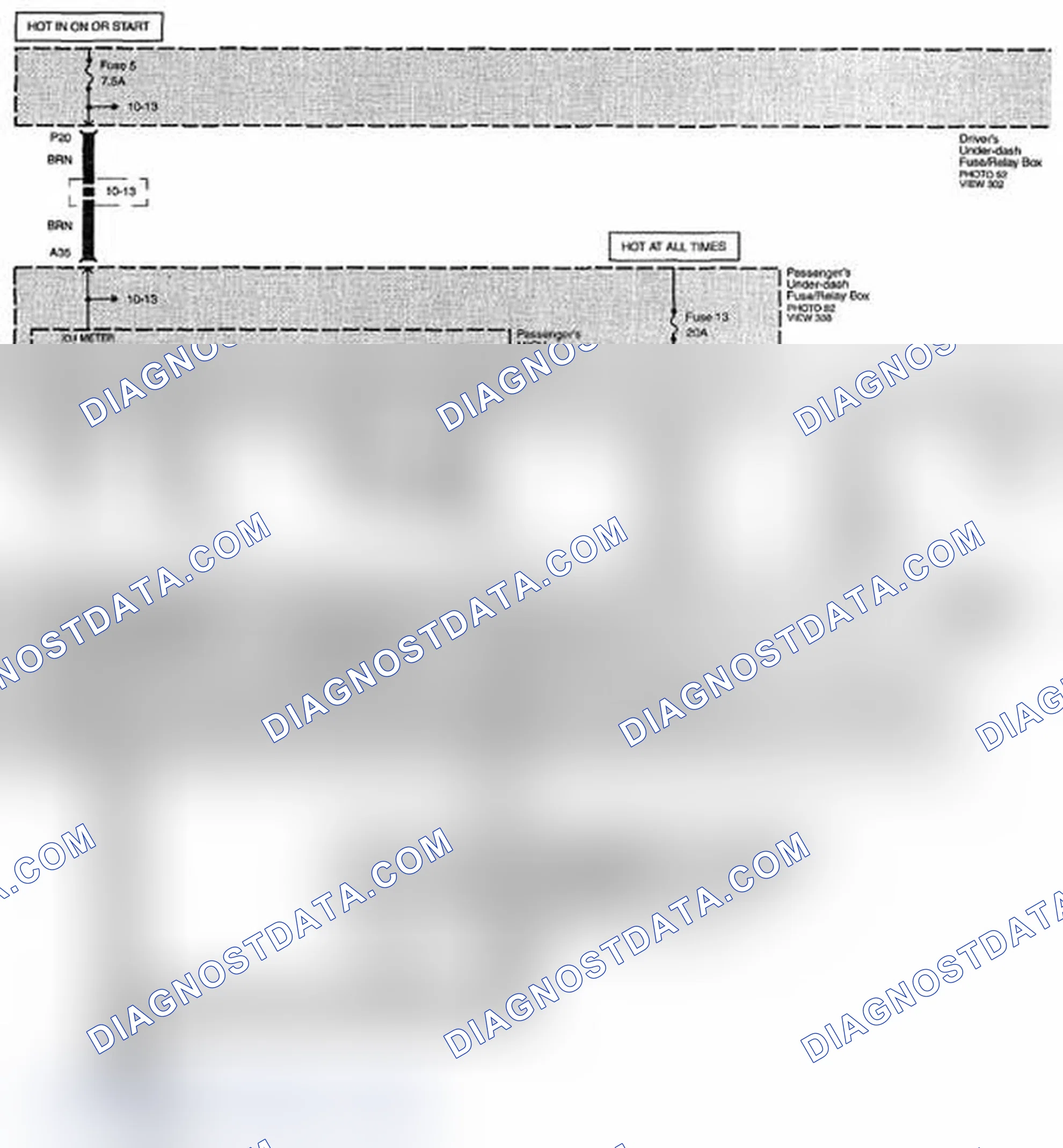 Scheme 266: Keyless/Power Door Locks/Security System (V6) Circuit Diagram (Page 130)