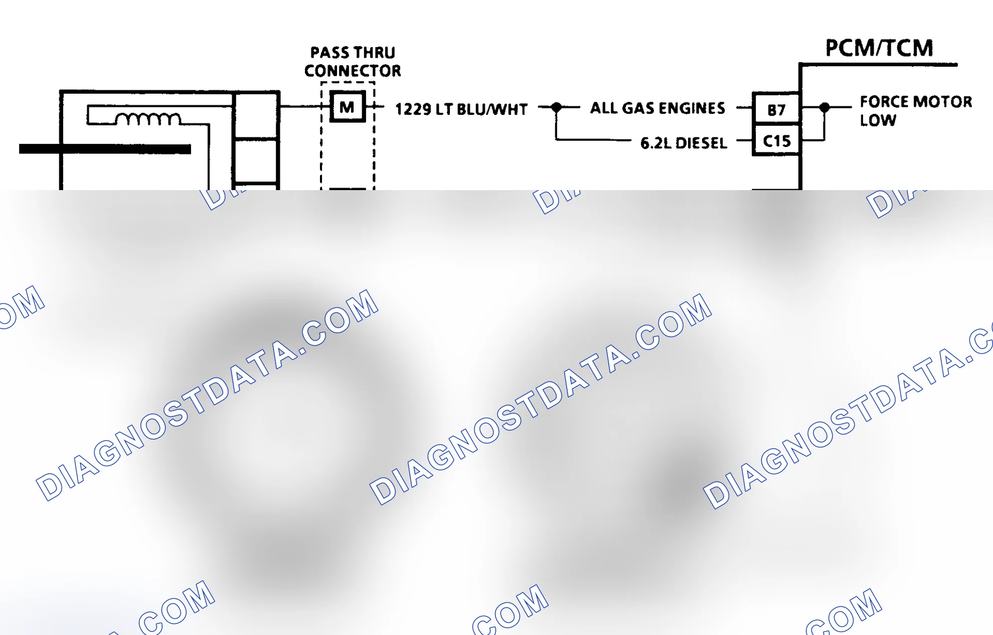Scheme 148: Code 73 Schematic - Force Motor Current (Current Error)