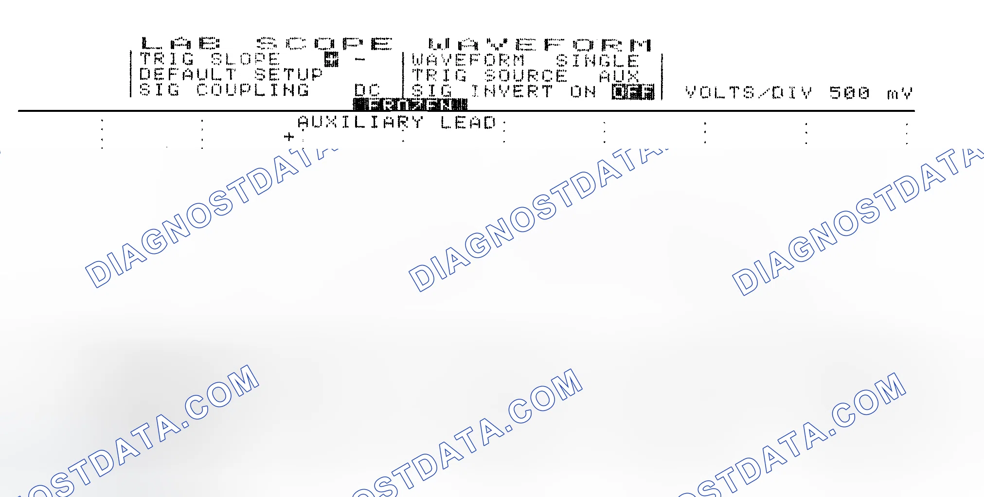 Scheme 14: Single Injector w/Excessive Current Flow - Current Pattern