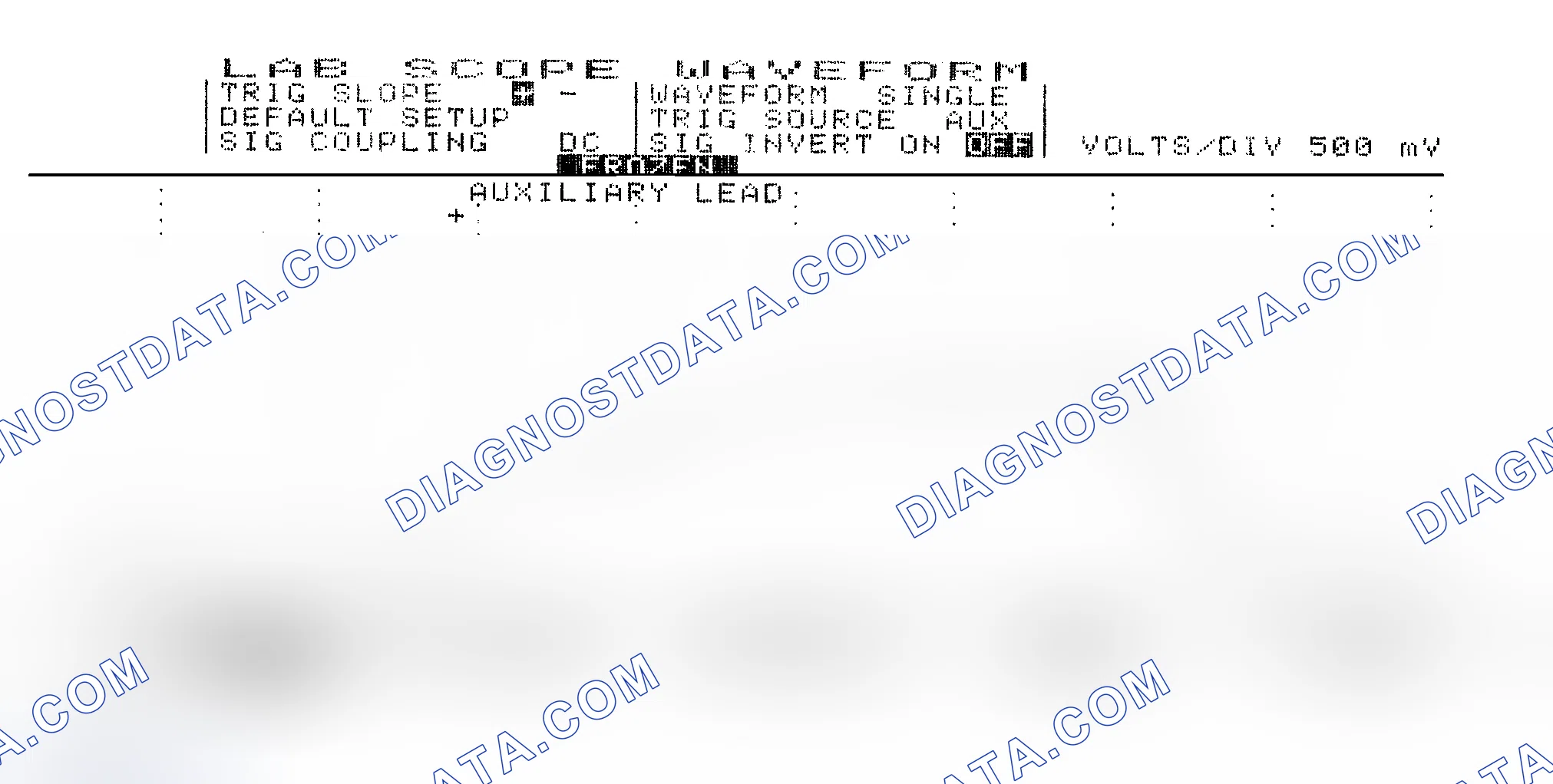 Scheme 14: Single Injector w/Excessive Current Flow - Current Pattern