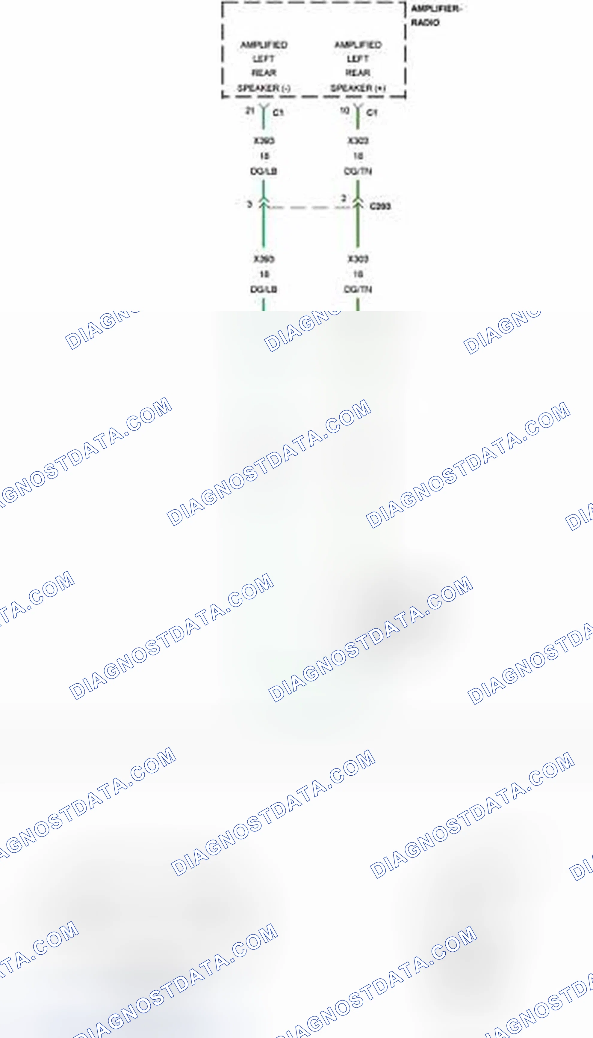 Scheme 60: B14BA-CHANNEL 9 AUDIO SPEAKER OUTPUT CIRCUIT LOW