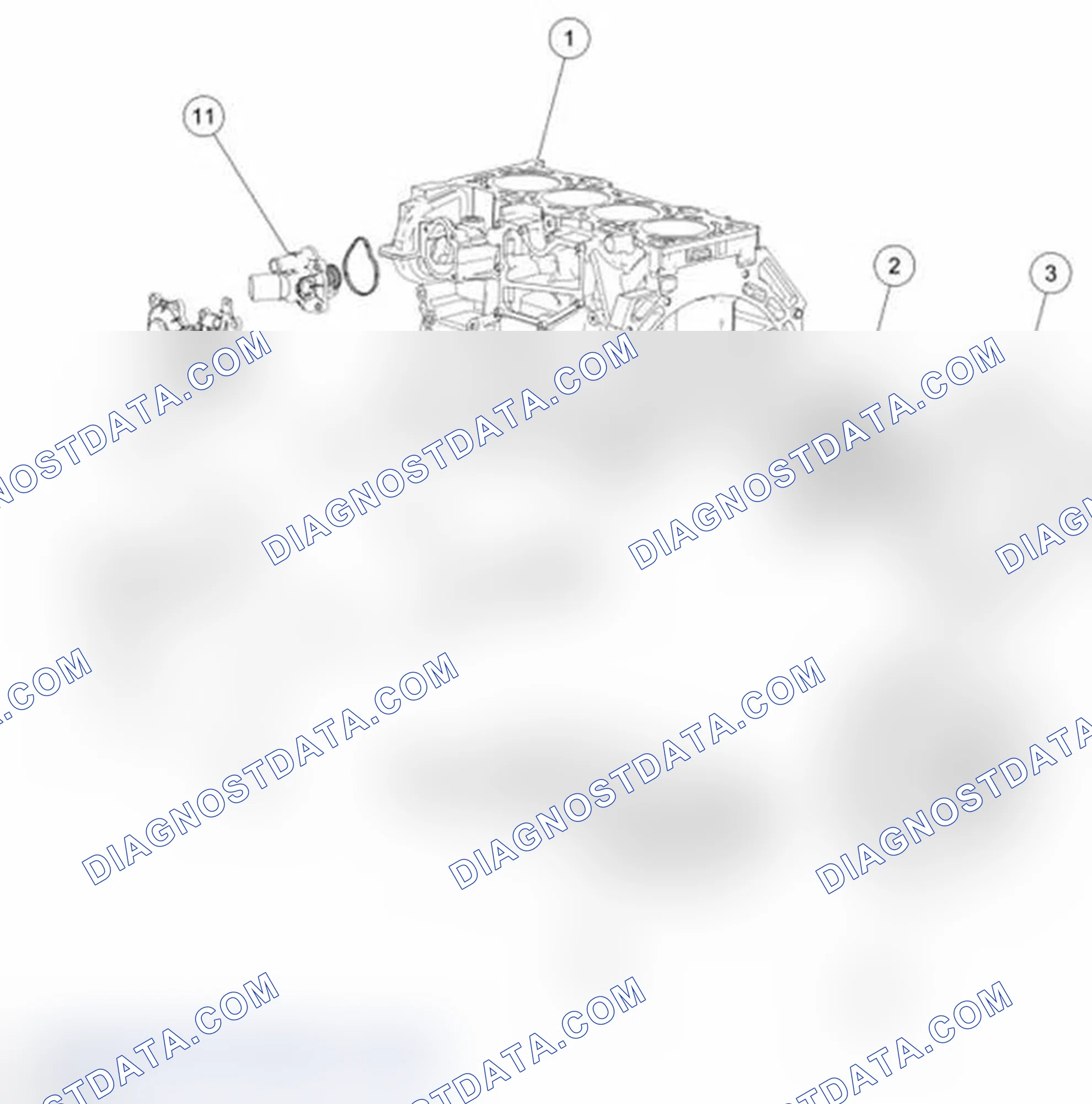 Scheme 330: Lower Engine Block (View 1)
