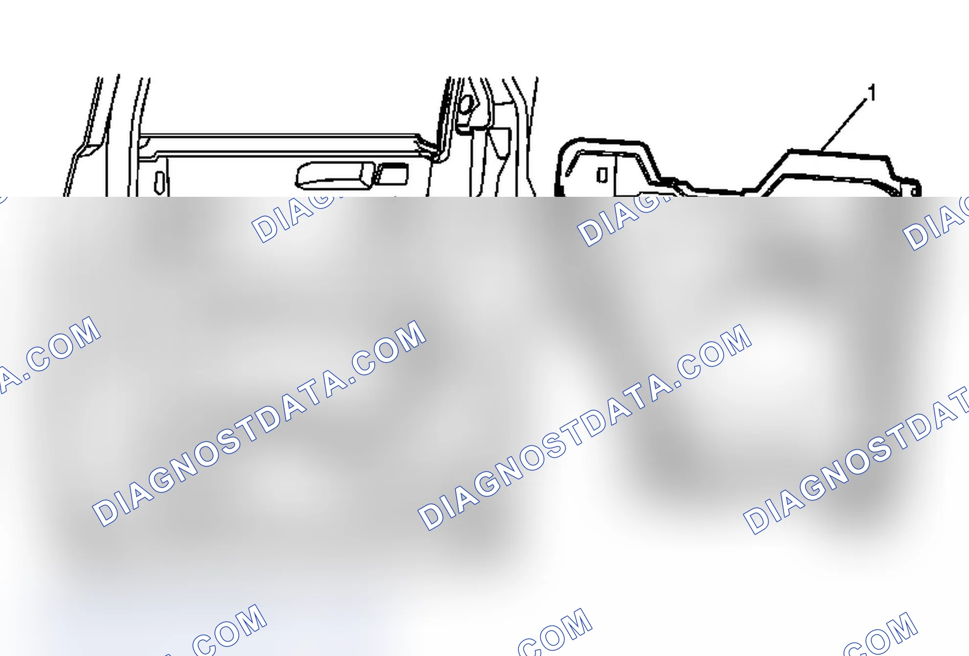 Scheme 74: Front Side Door Water Deflector Replacement