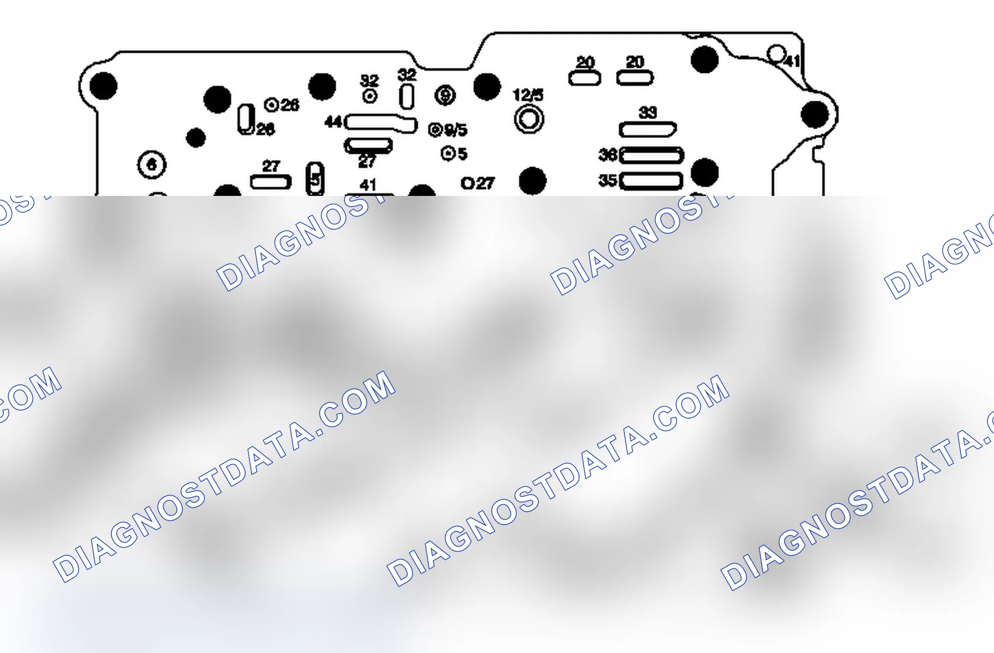 Scheme 32: Control Valve Body Spacer Plate- Case Side