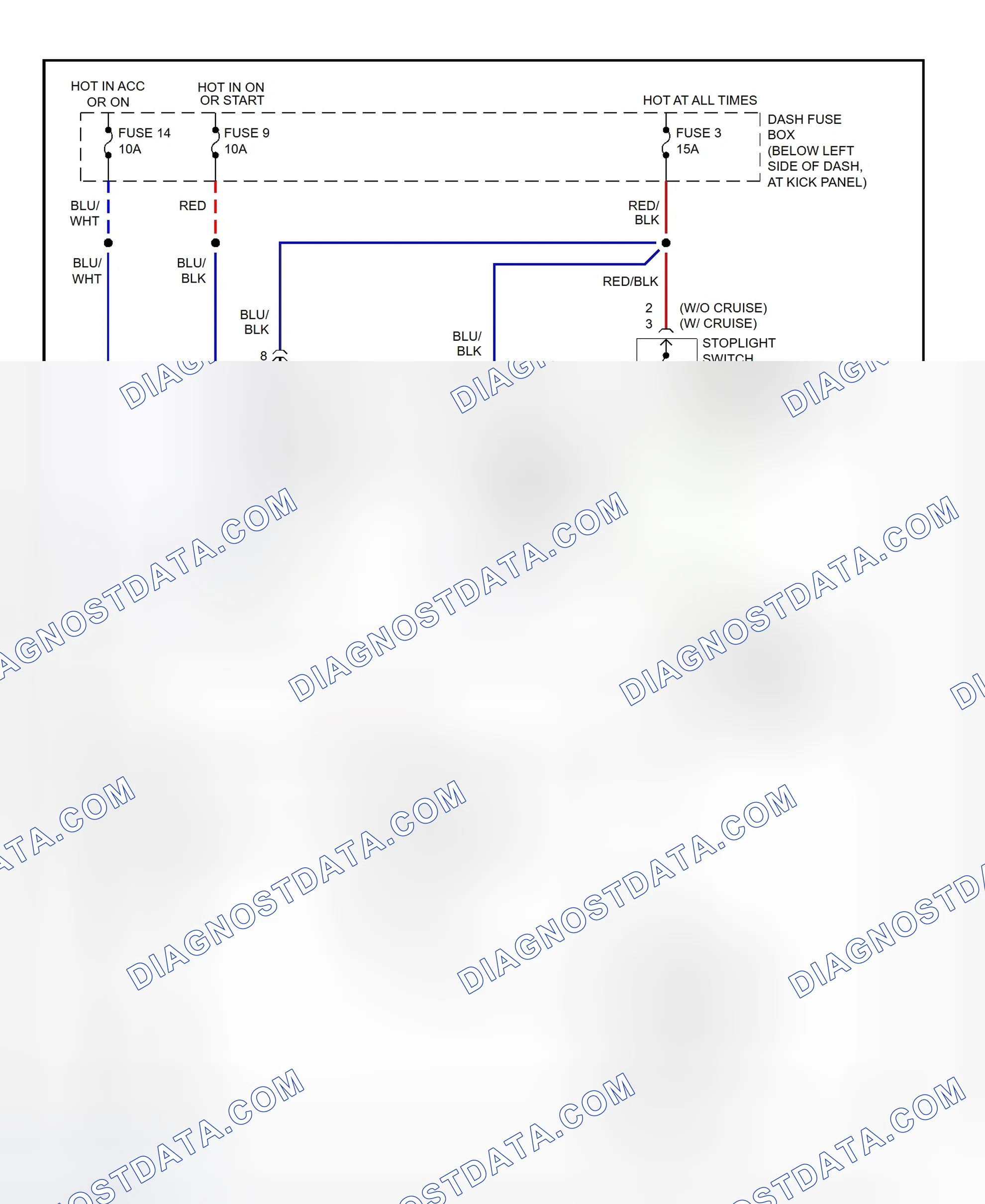 Scheme 53: Shift Interlock System Wiring Diagram (Tiburon)