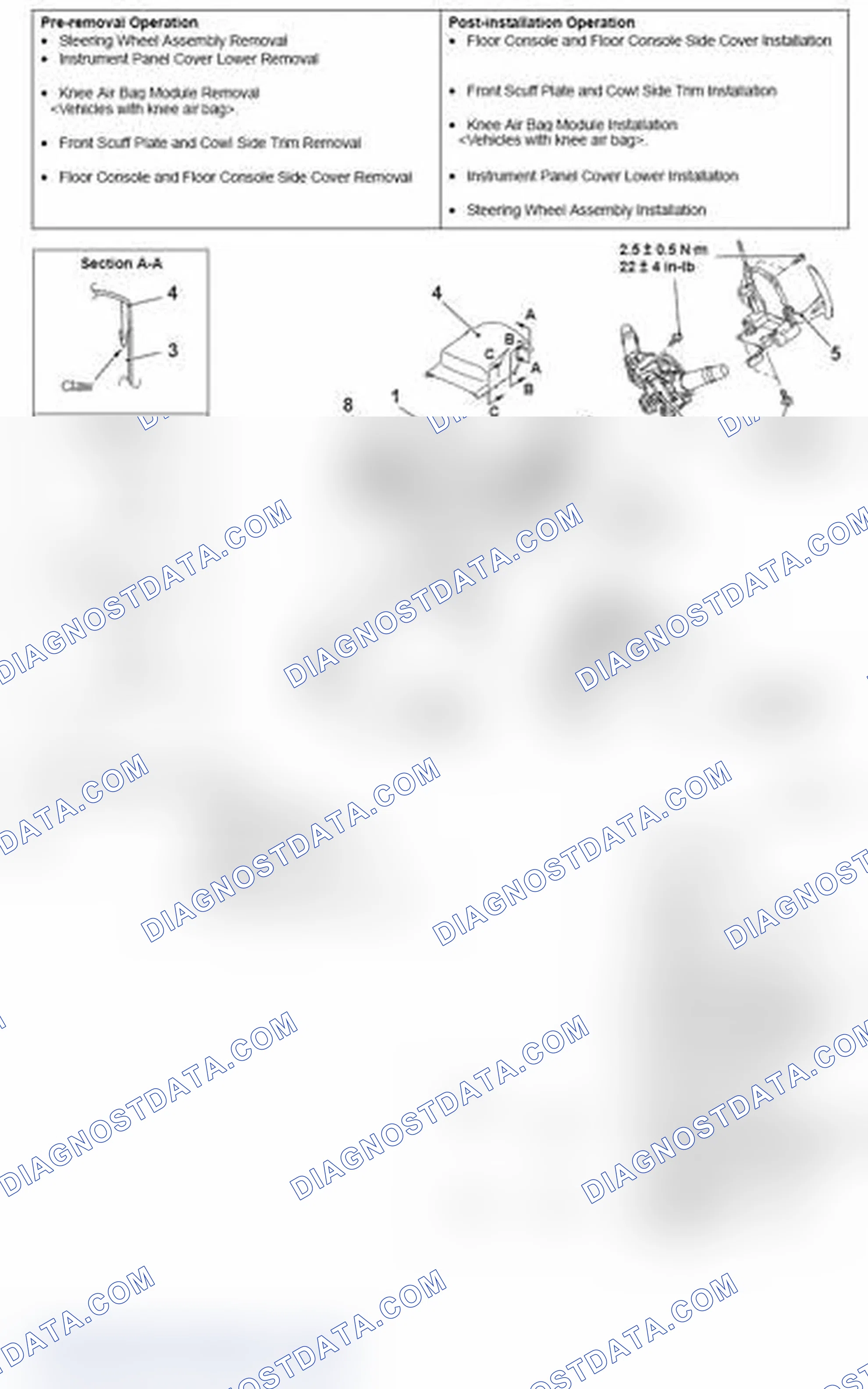 Scheme 51: REMOVAL AND INSTALLATION