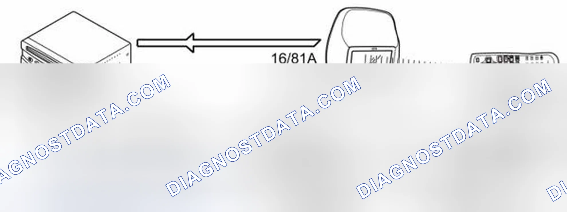 Scheme 285: PLAYBACK OF AUDIO IN THE VEHICLE'S FIXED AUDIO SYSTEM