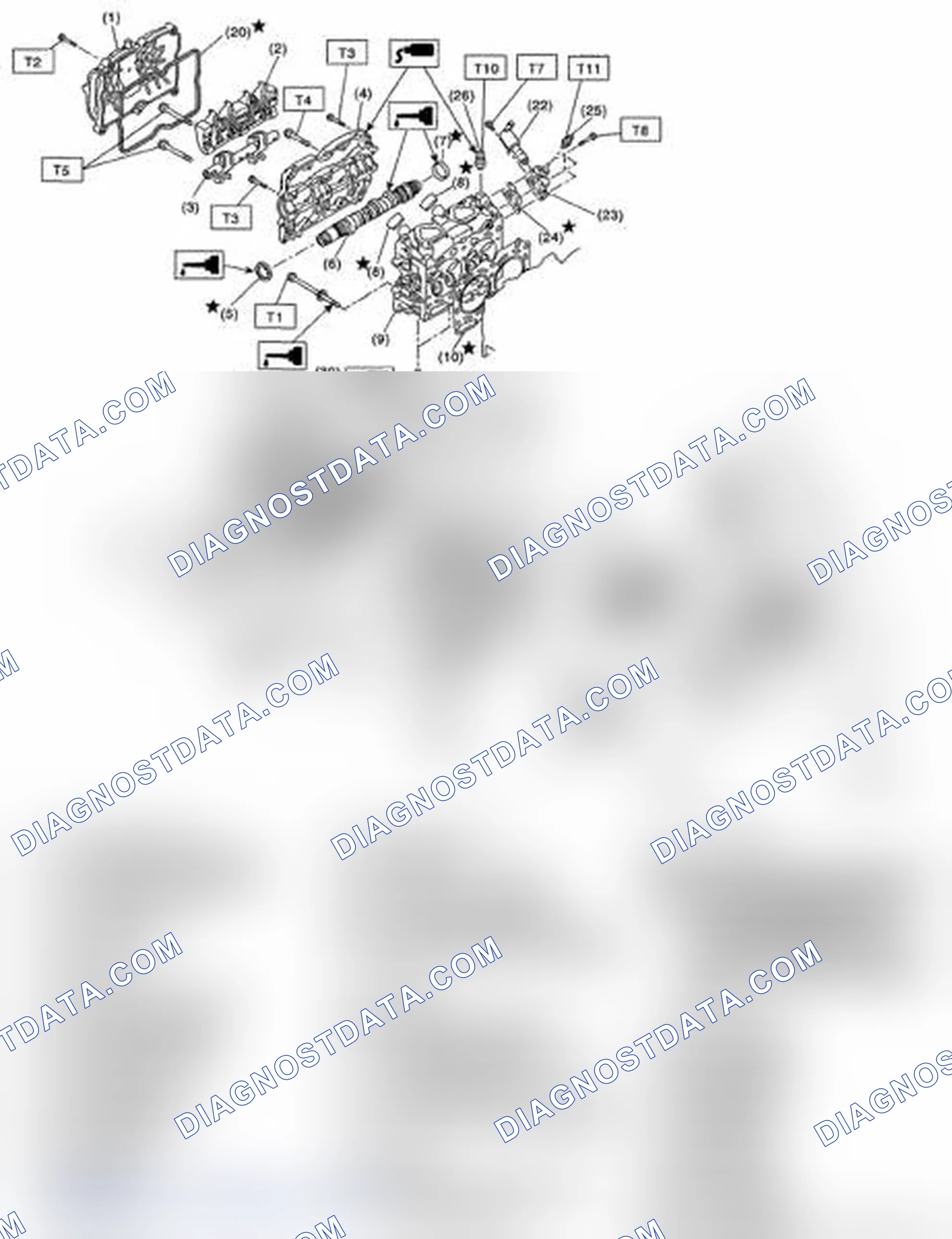 Scheme 76: CYLINDER HEAD AND CAMSHAFT