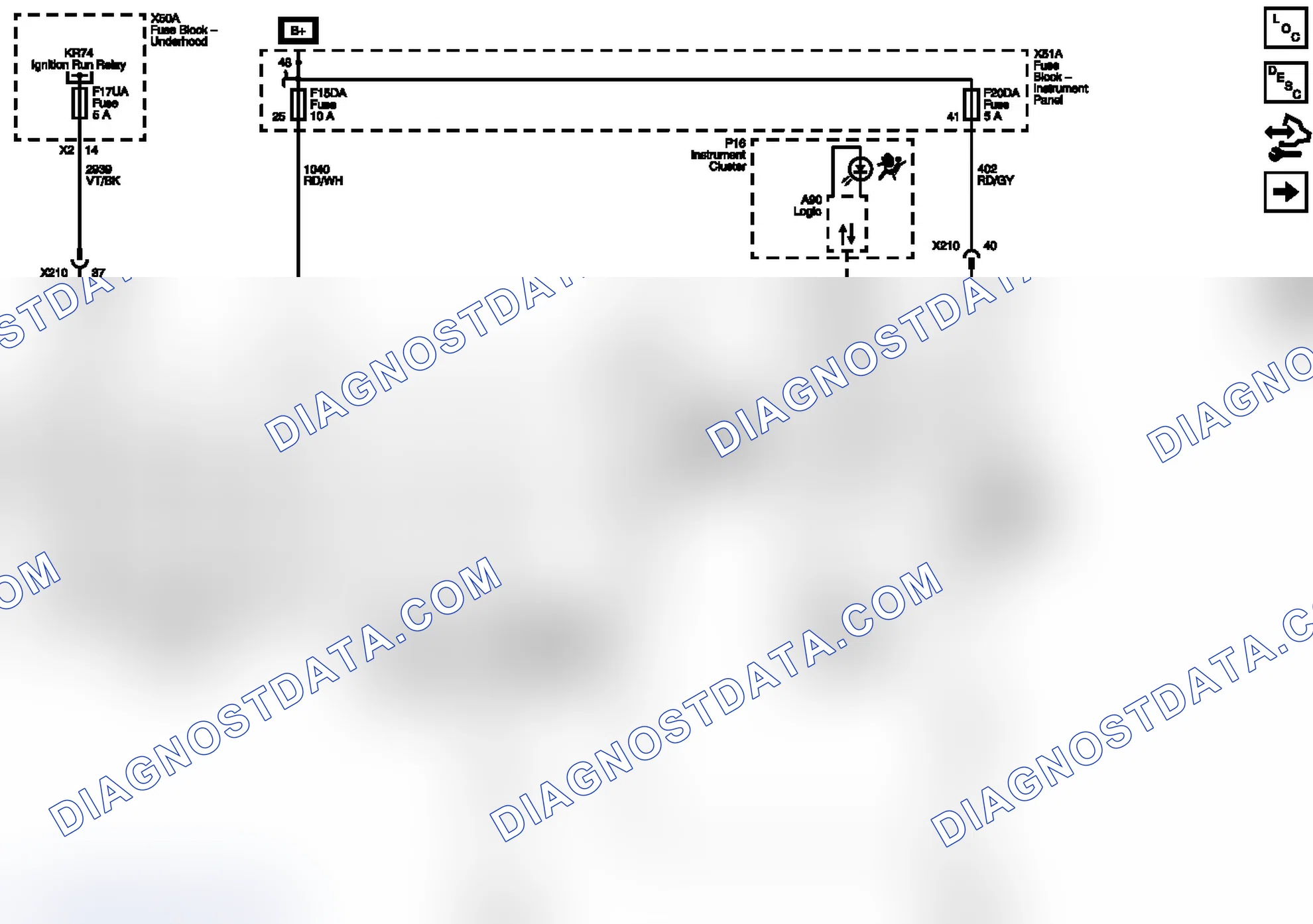 Scheme 1: Power, Ground, Serial Data, Indicators, Passenger Presence and References Wiring Schematics