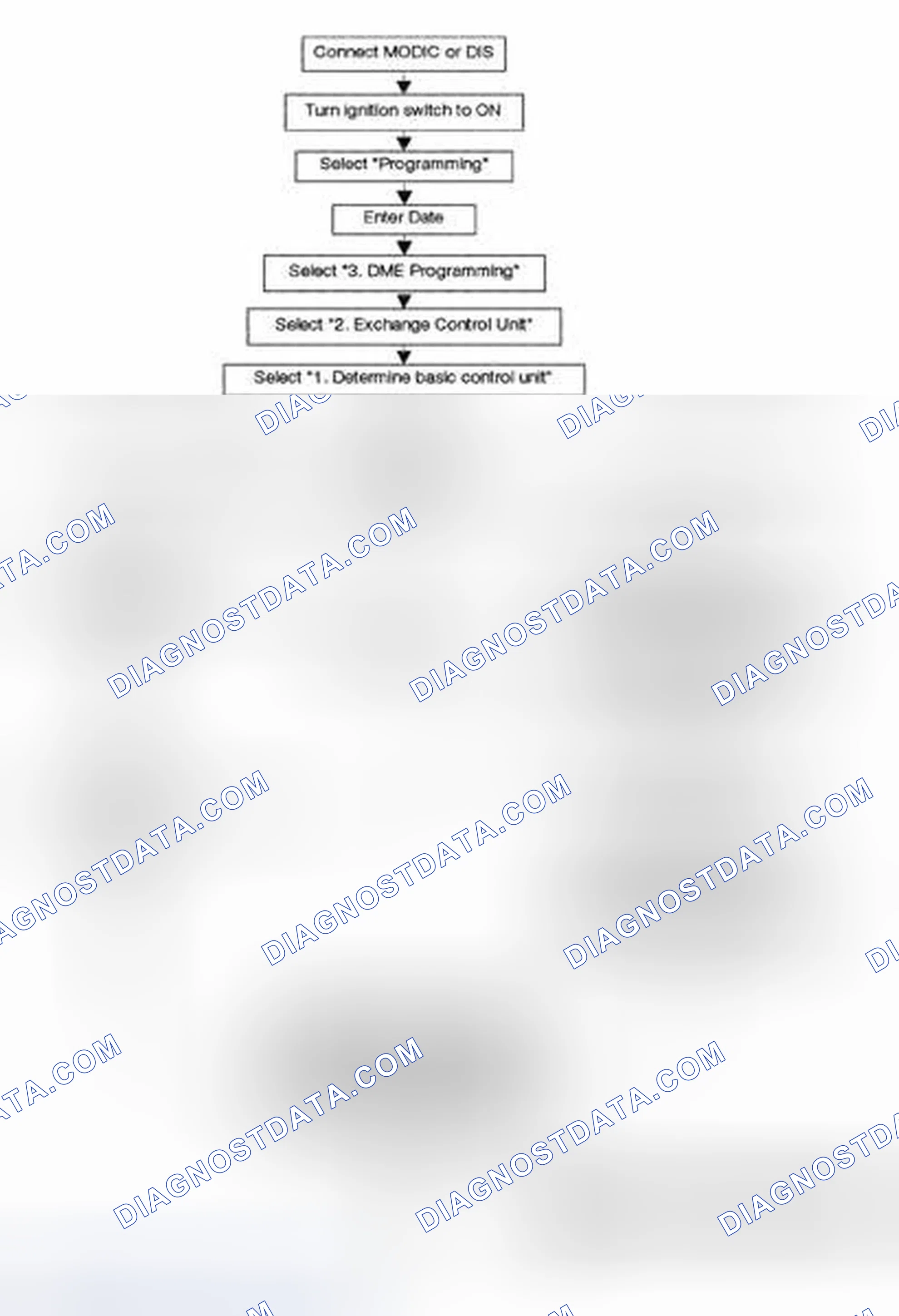 Scheme 256: Procedure for Flash Programming a Control Unit.