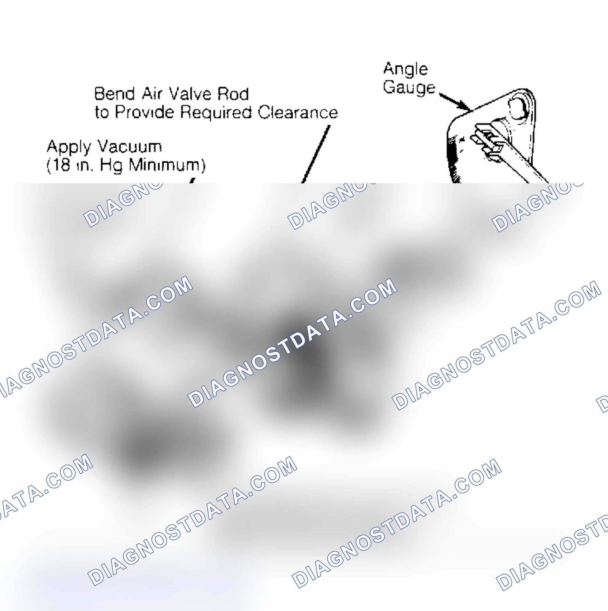 Scheme 14: Secondary (Rear) Vacuum Break Adjustment Turn screw or bend vacuum break rod to adjust.